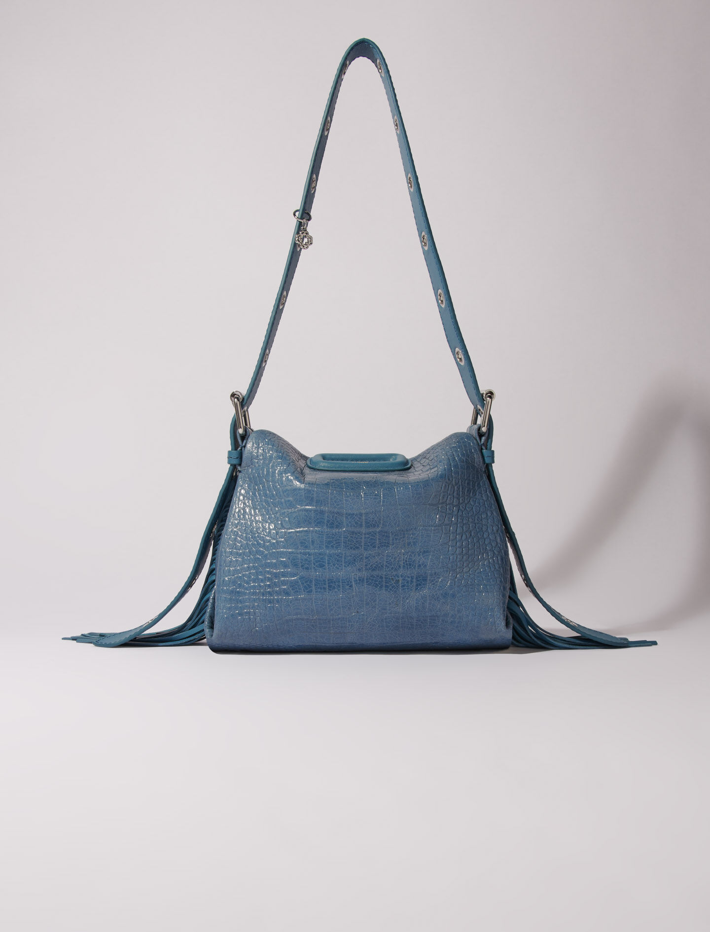 Plain leather mini Miss M bag