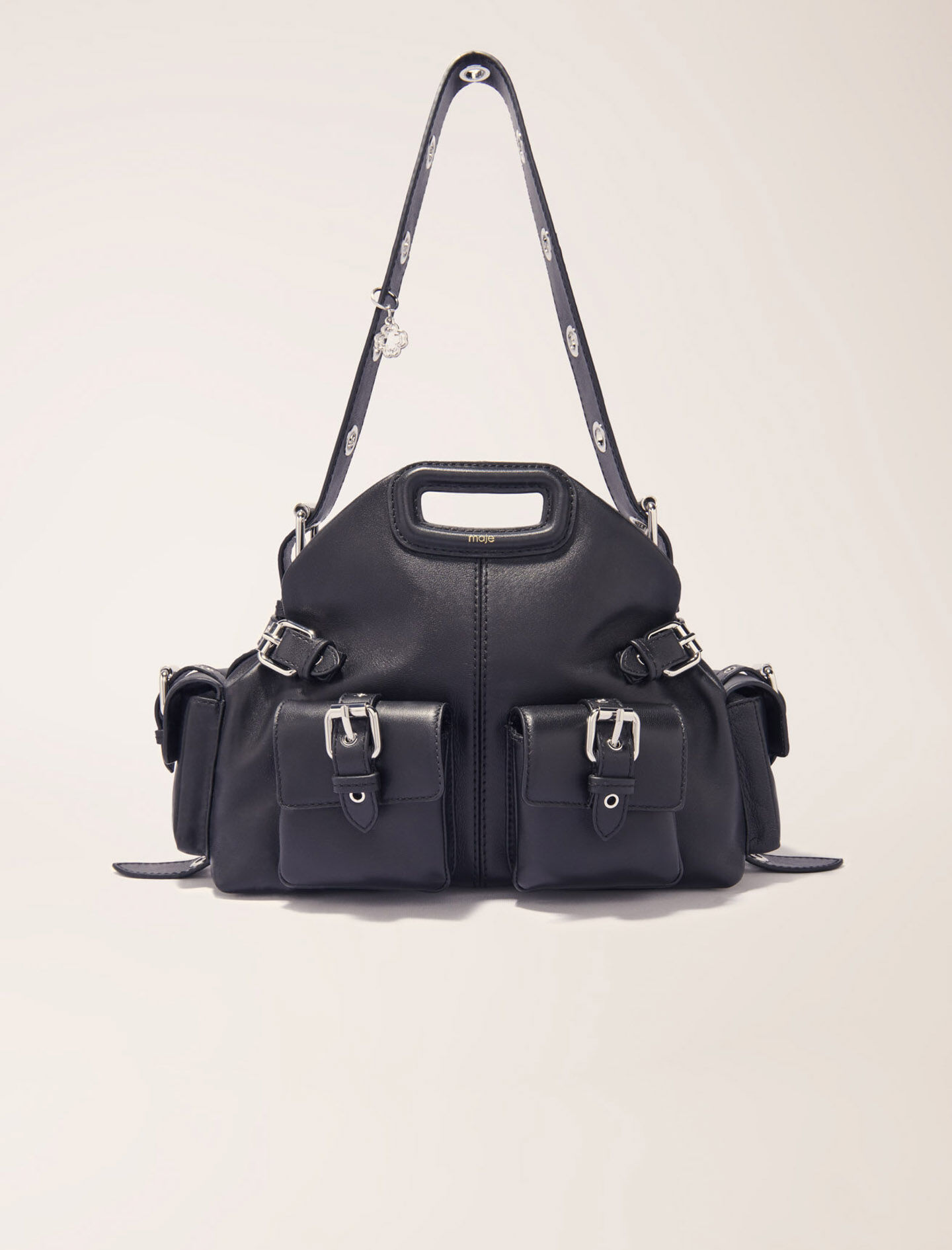 Miss M cargo bag in leather