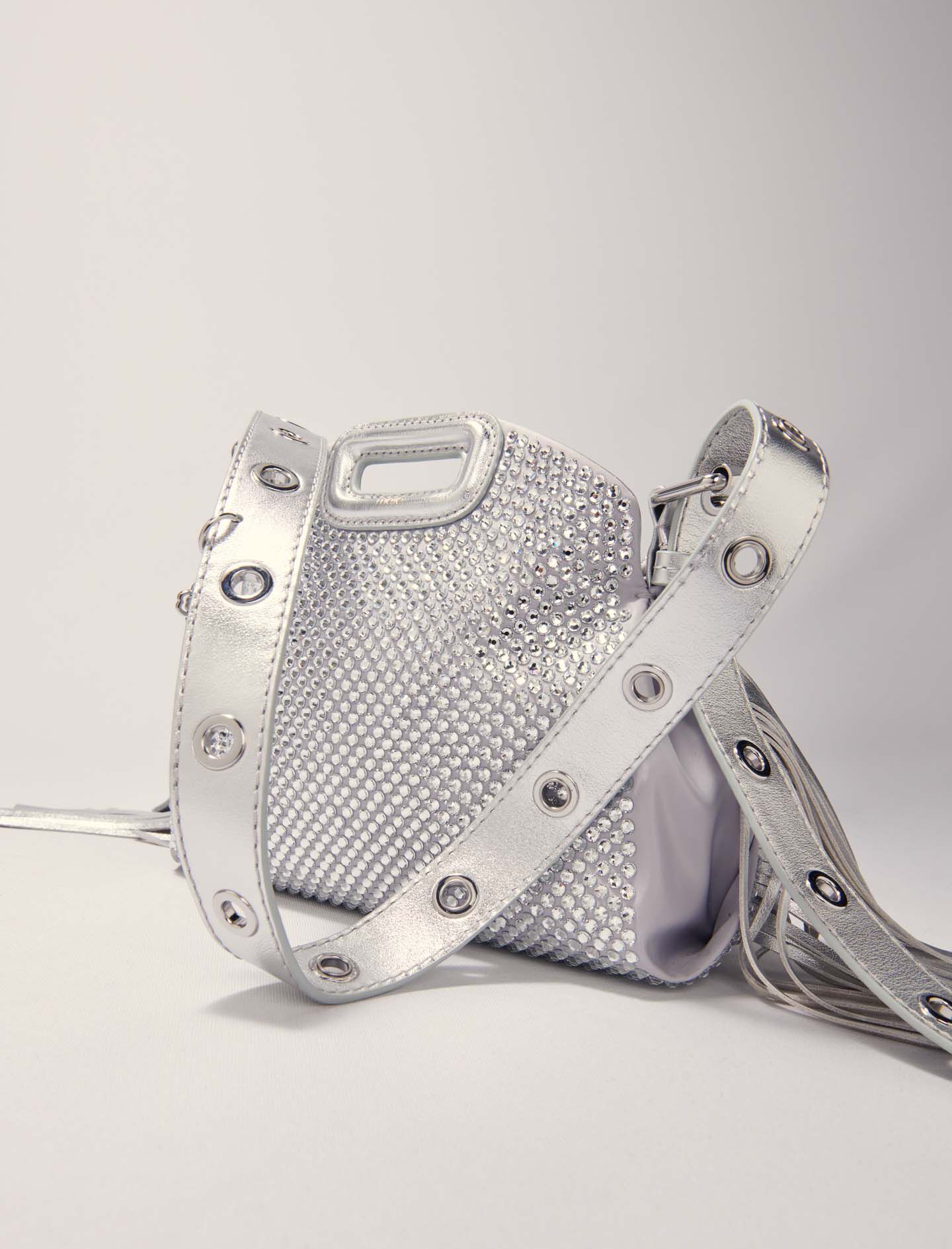 Miss M Mini rhinestone bag
