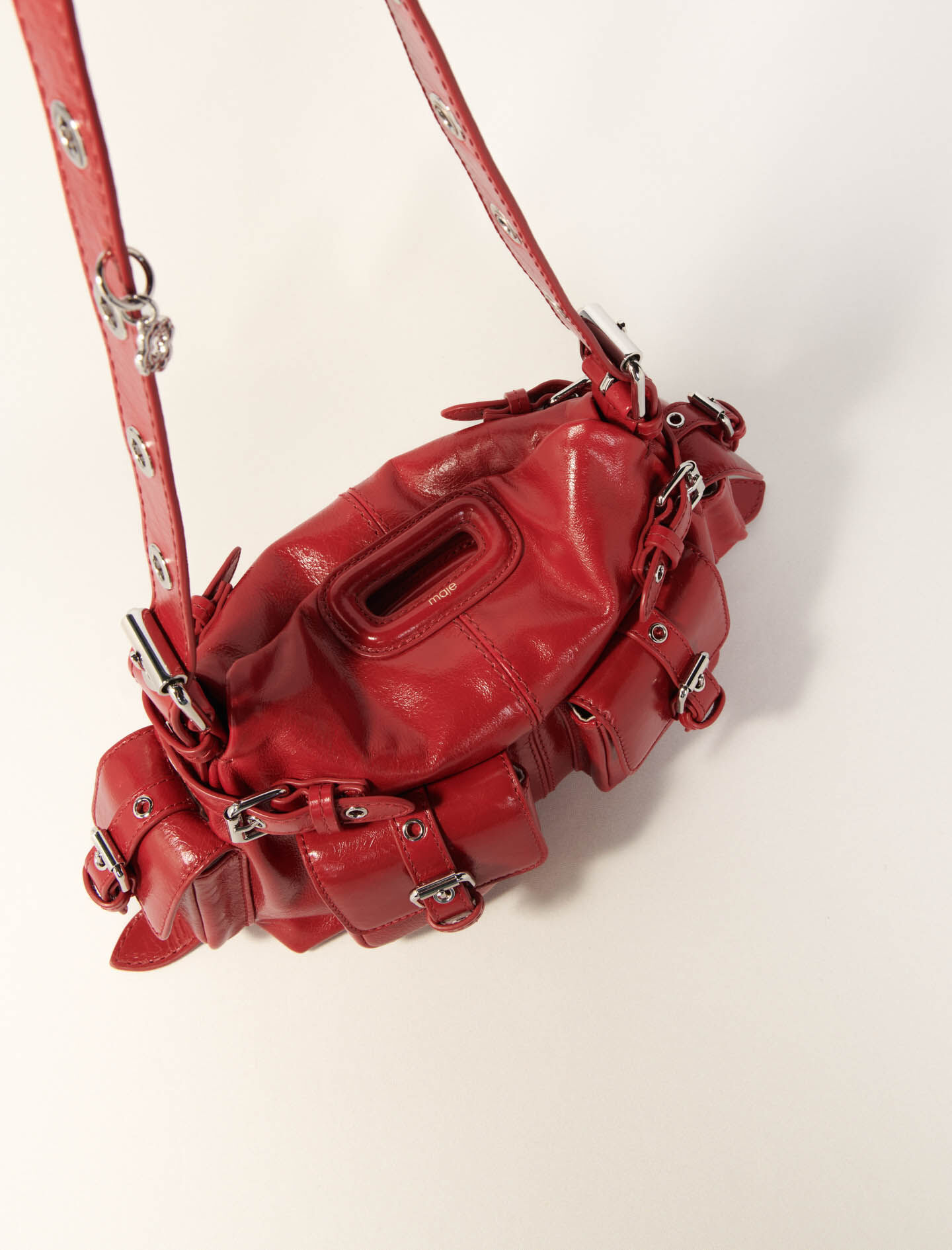 Miss M Mini cargo leather bag