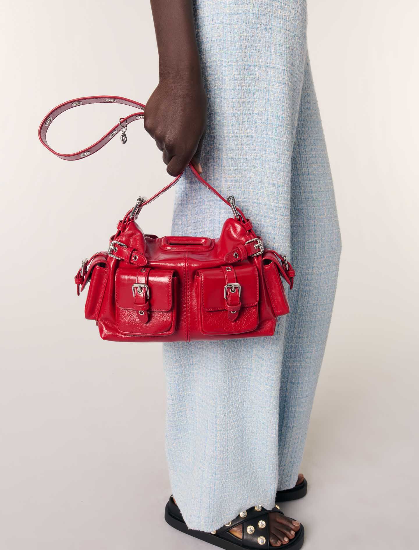 Miss M Mini cargo leather bag