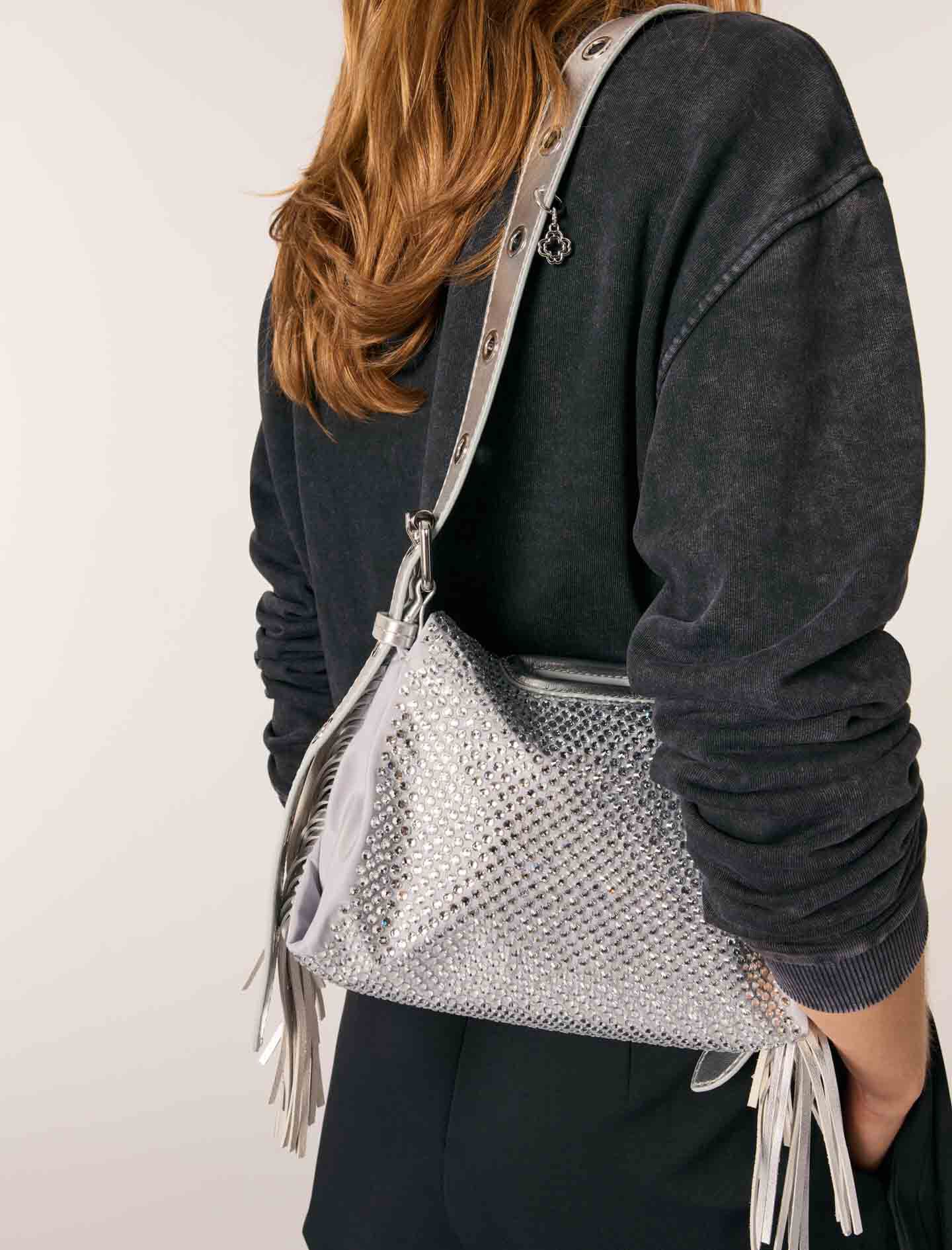 Miss M Mini rhinestone bag