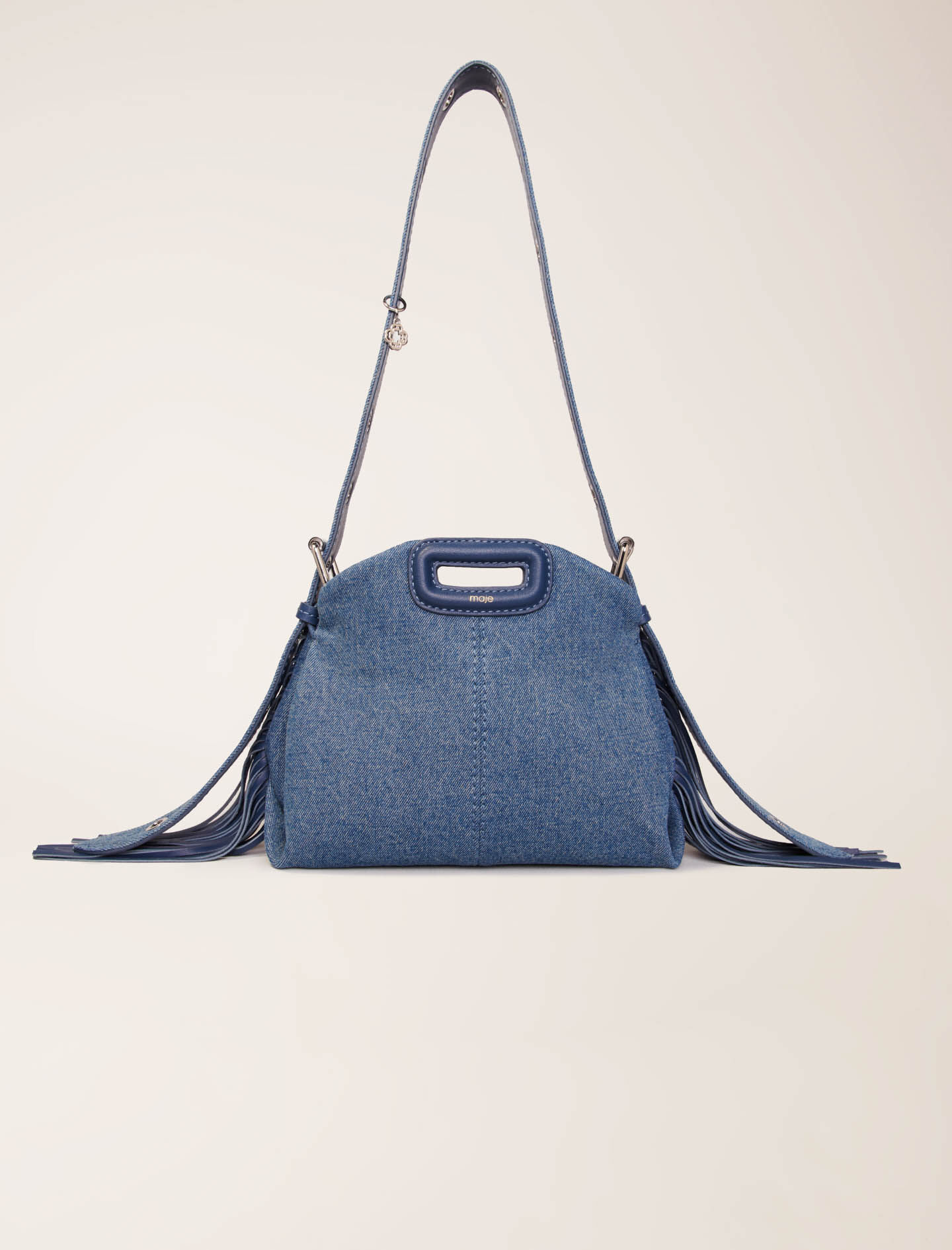 Miss M Mini embossed leather bag