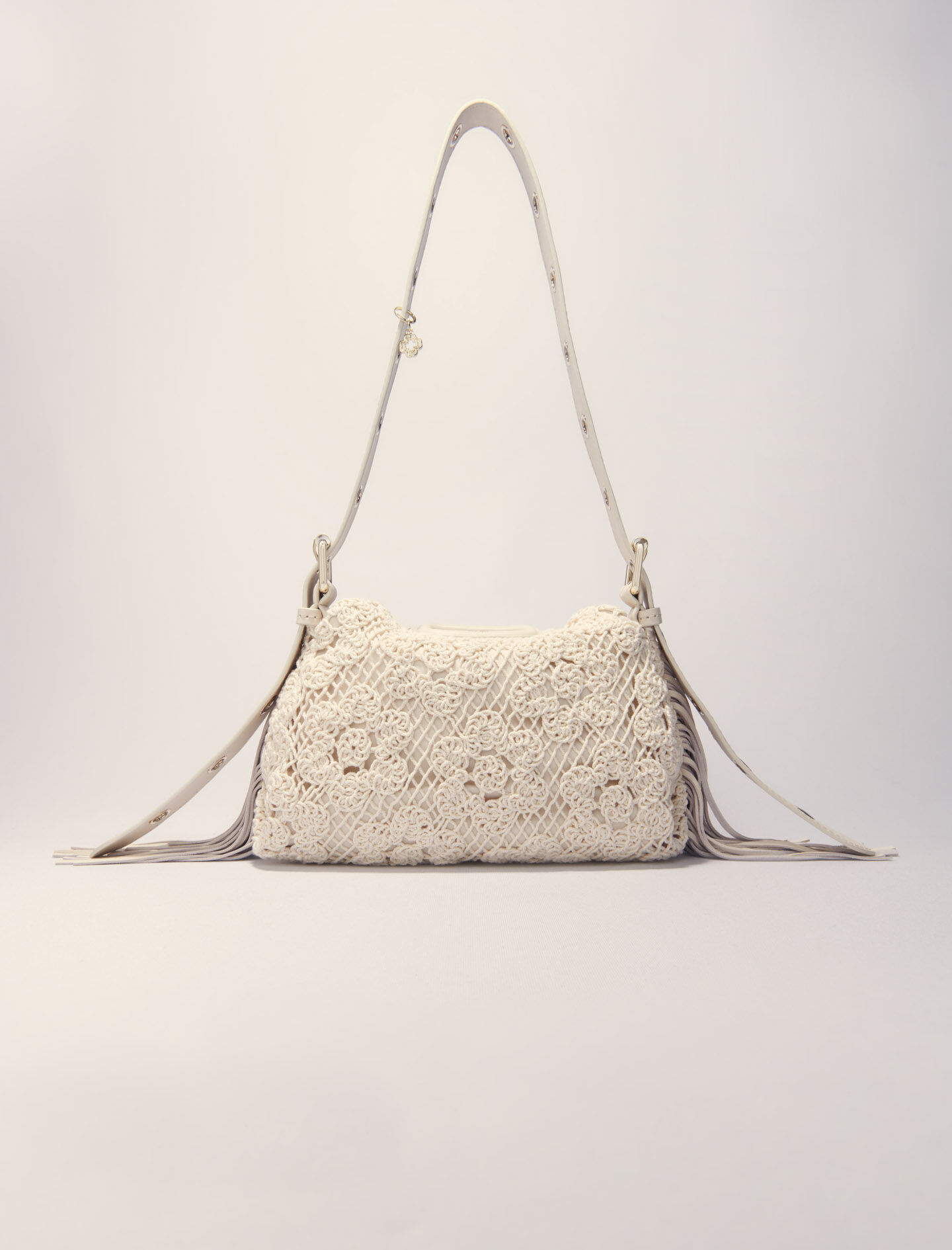 Plain leather mini Miss M bag