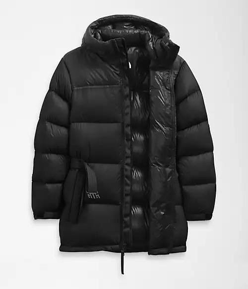 Women��s Nuptse Belted Mid Jacket