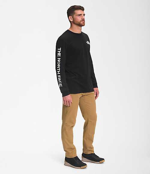 Men��s Long Sleeve TNF? Sleeve Hit Tee