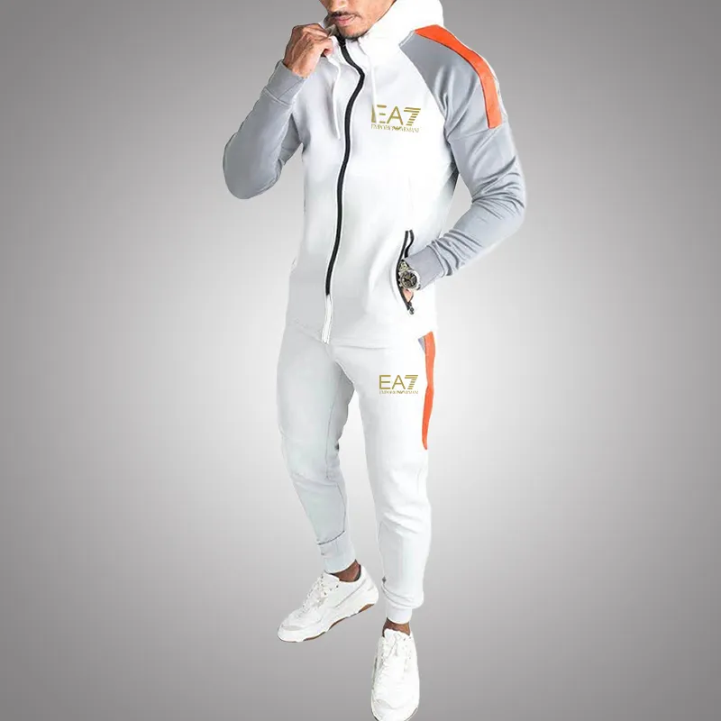 Dwucz??ciowy dres m?ski (kurtka + spodnie)