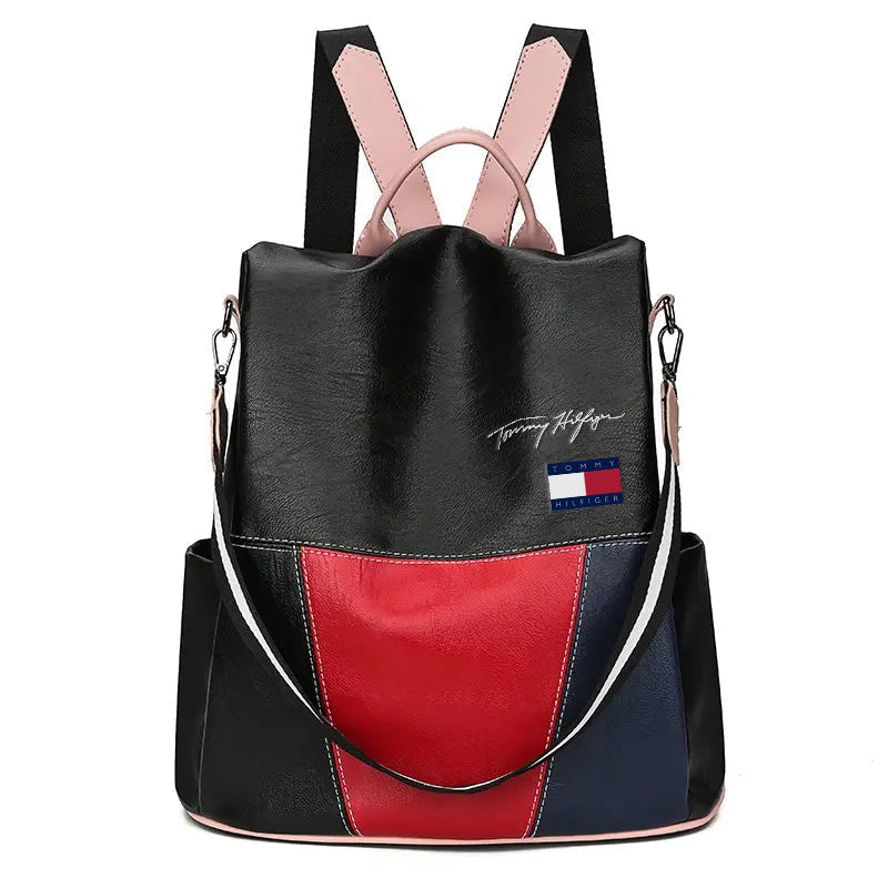 sievie?u m��kstas ��das plecu soma