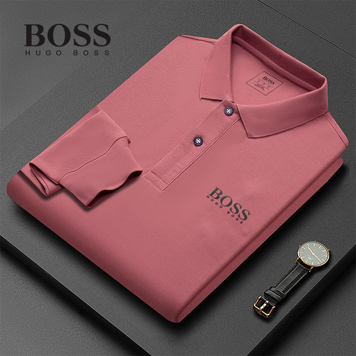 Long-sleeved Polo Shirt