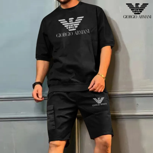 M?ska wygodna, codzienna, prosta odzie? sportowa (top + spodnie)