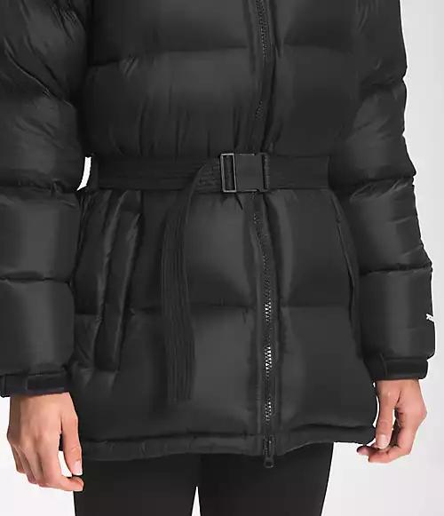Women��s Nuptse Belted Mid Jacket