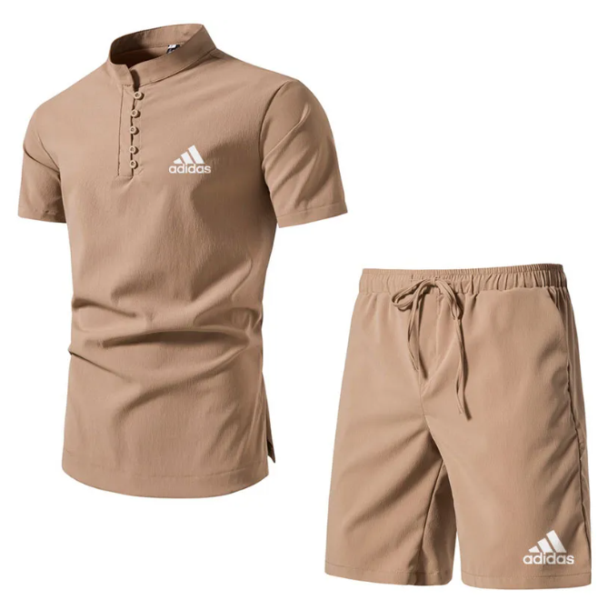 SHORTS MASCULINO VER?O MANGA CURTA RESPIR��VEL SPORTSWEAR.