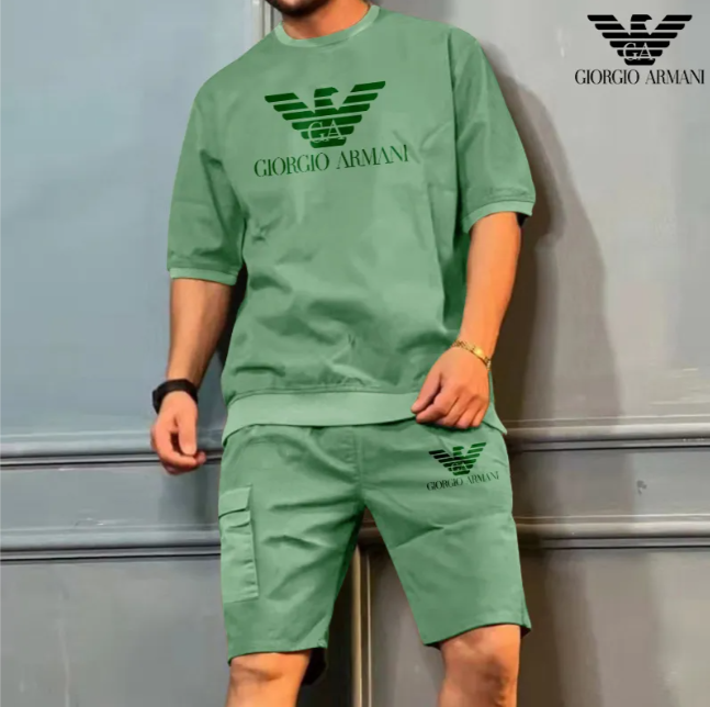 M?ska wygodna, codzienna, prosta odzie? sportowa (top + spodnie)