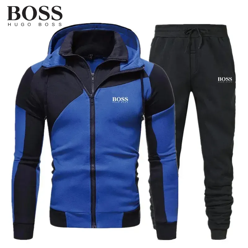 Roupas esportivas masculinas de outono e inverno