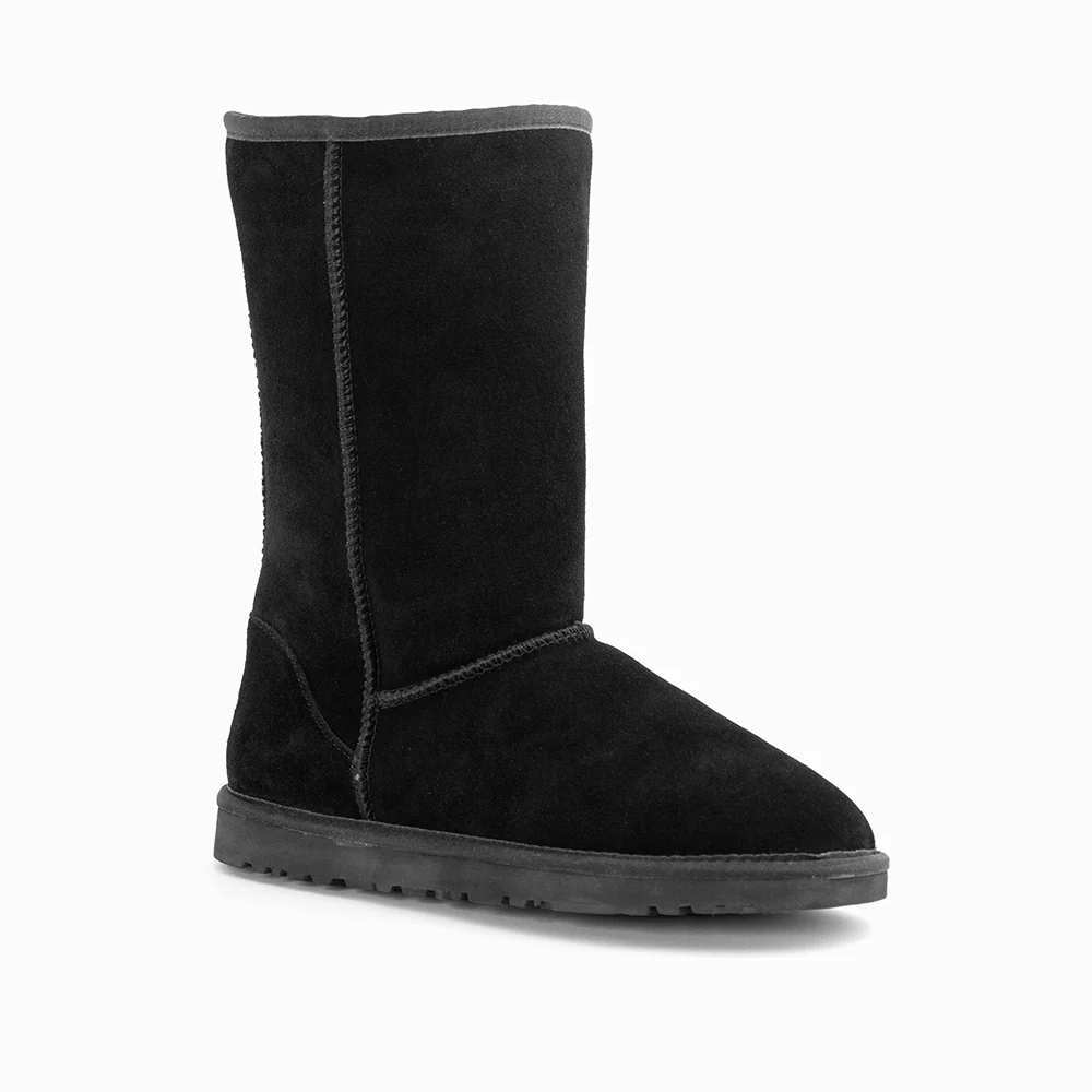 Ugg Boots autentico australiano pelle di pecora unisex lungo classico scamosciato (unisex mucca scamosciata)