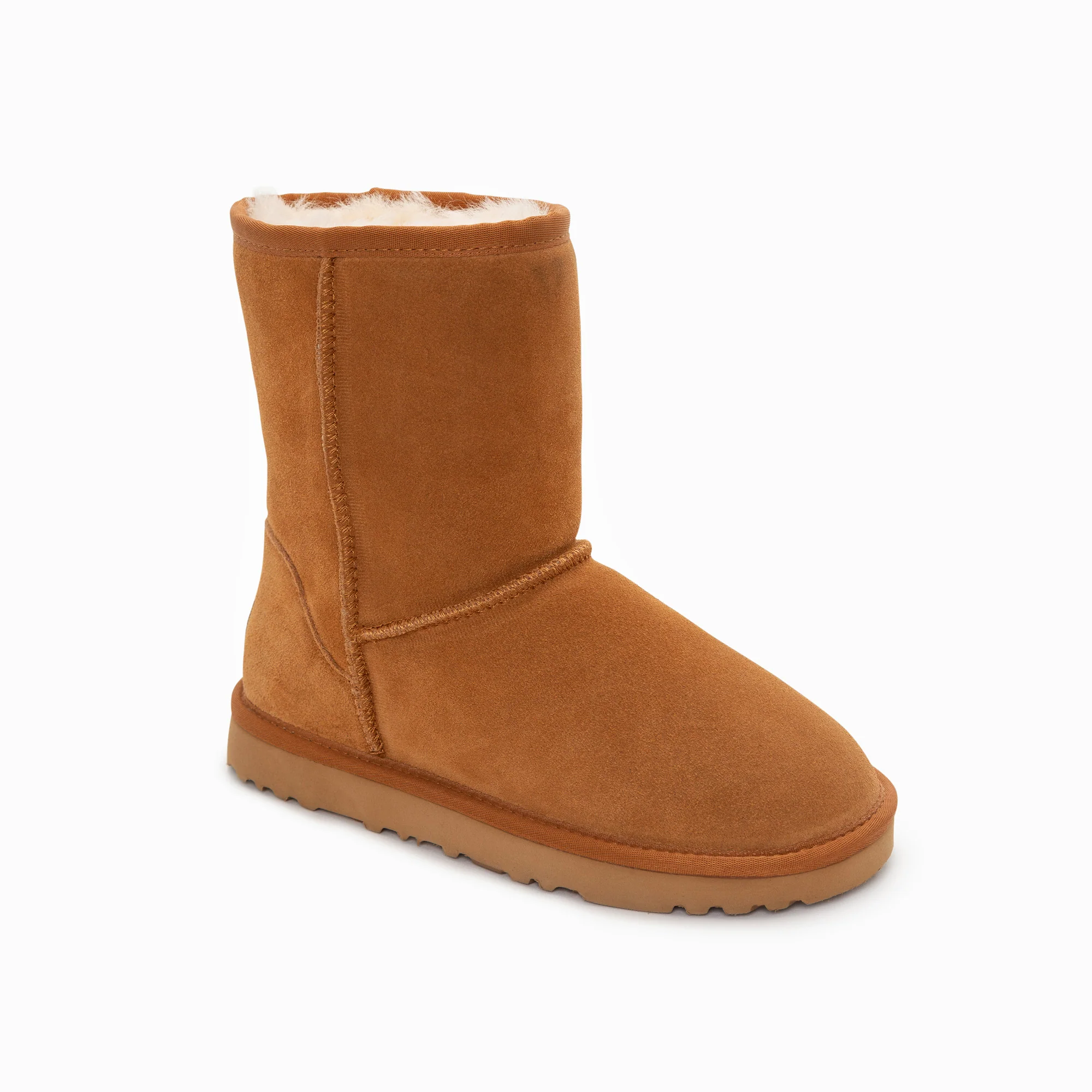 Originalne australske Ugg ?izme od ov?je ko?e Unisex kratke klasi?ne ?izme od bru?ene ko?e (uniseks kravlja antilop ?izme)