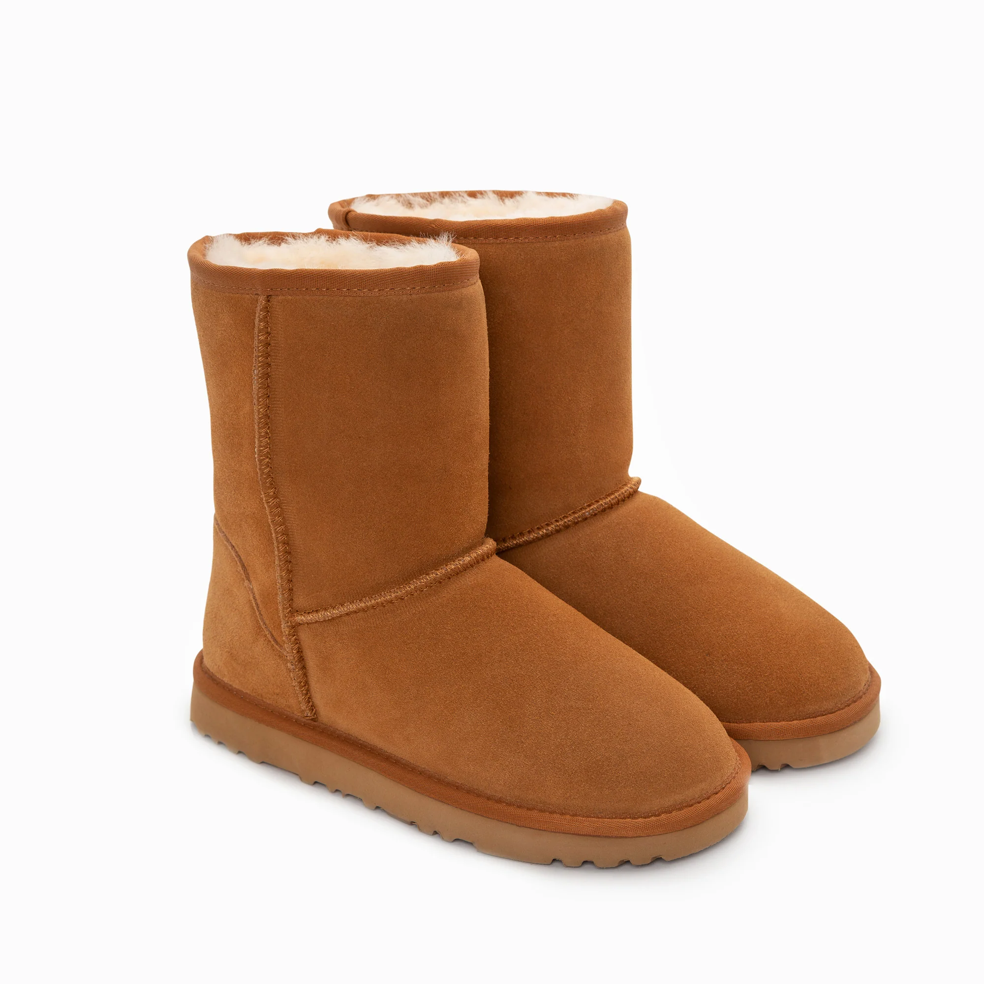 Originalne australske Ugg ?izme od ov?je ko?e Unisex kratke klasi?ne ?izme od bru?ene ko?e (uniseks kravlja antilop ?izme)