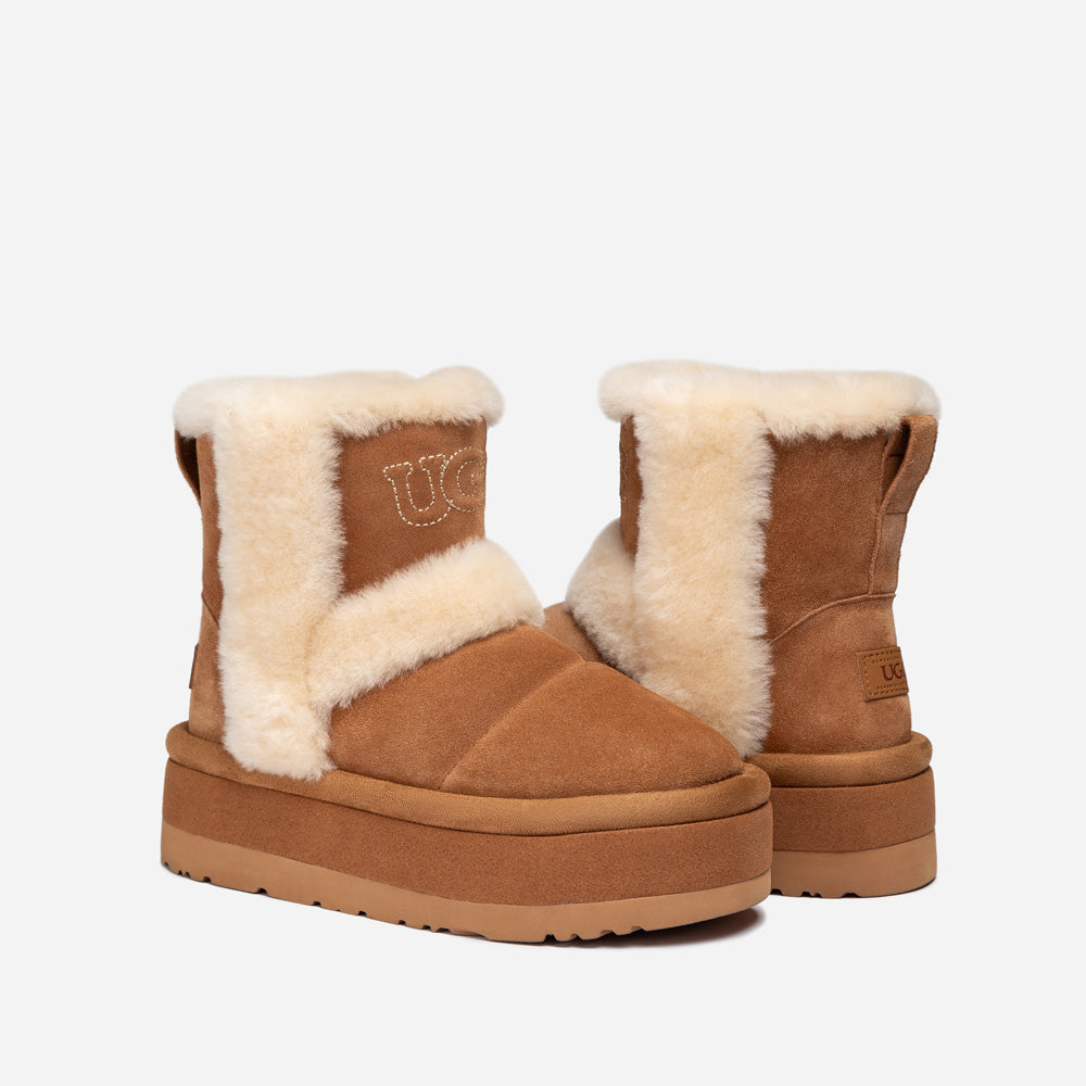 Ugg ?izme s kaktus platformom (5 cm)