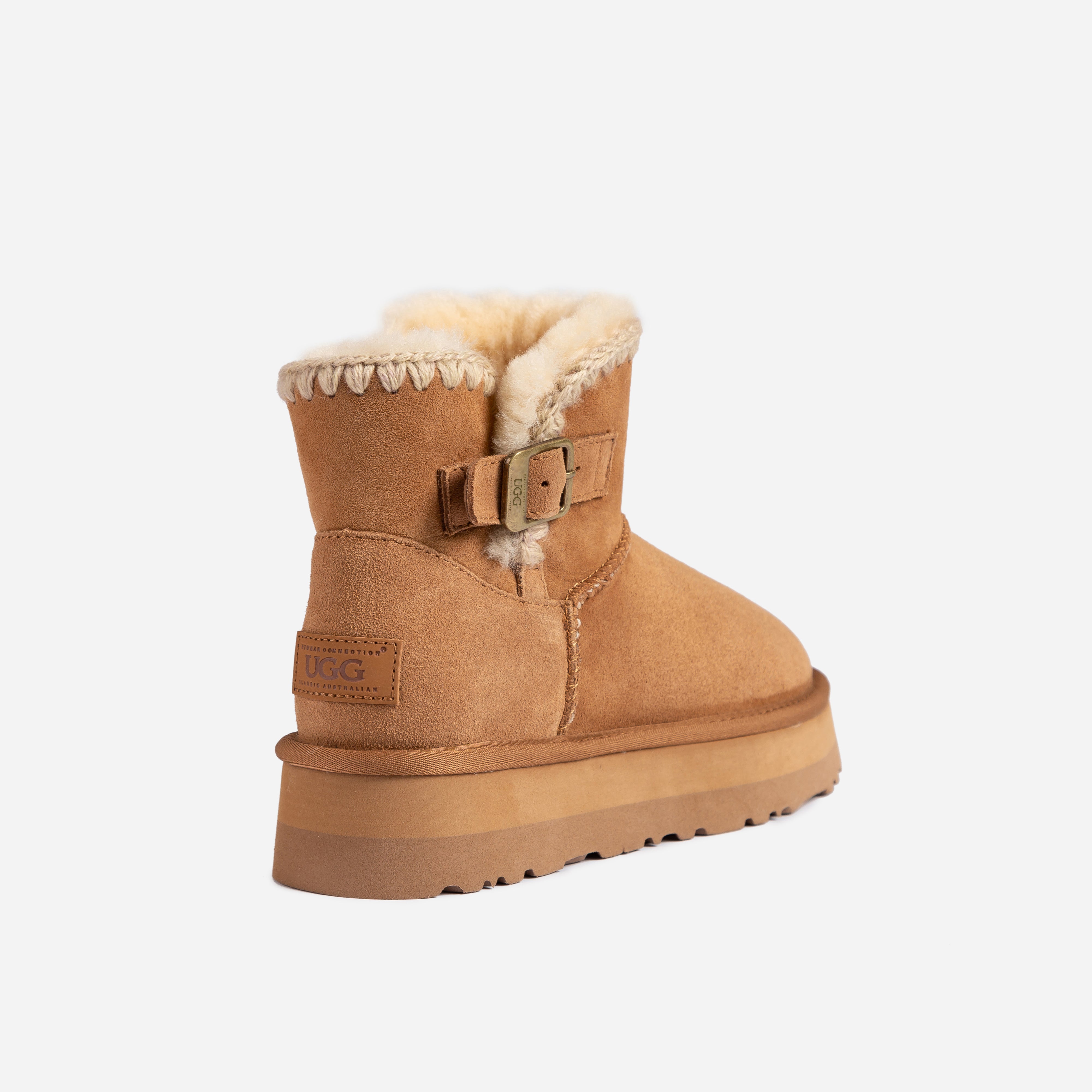 Ugg Eskimo mini ?izme s kop?om na platformu