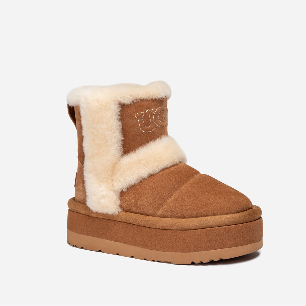 Ugg ?izme s kaktus platformom (5 cm)