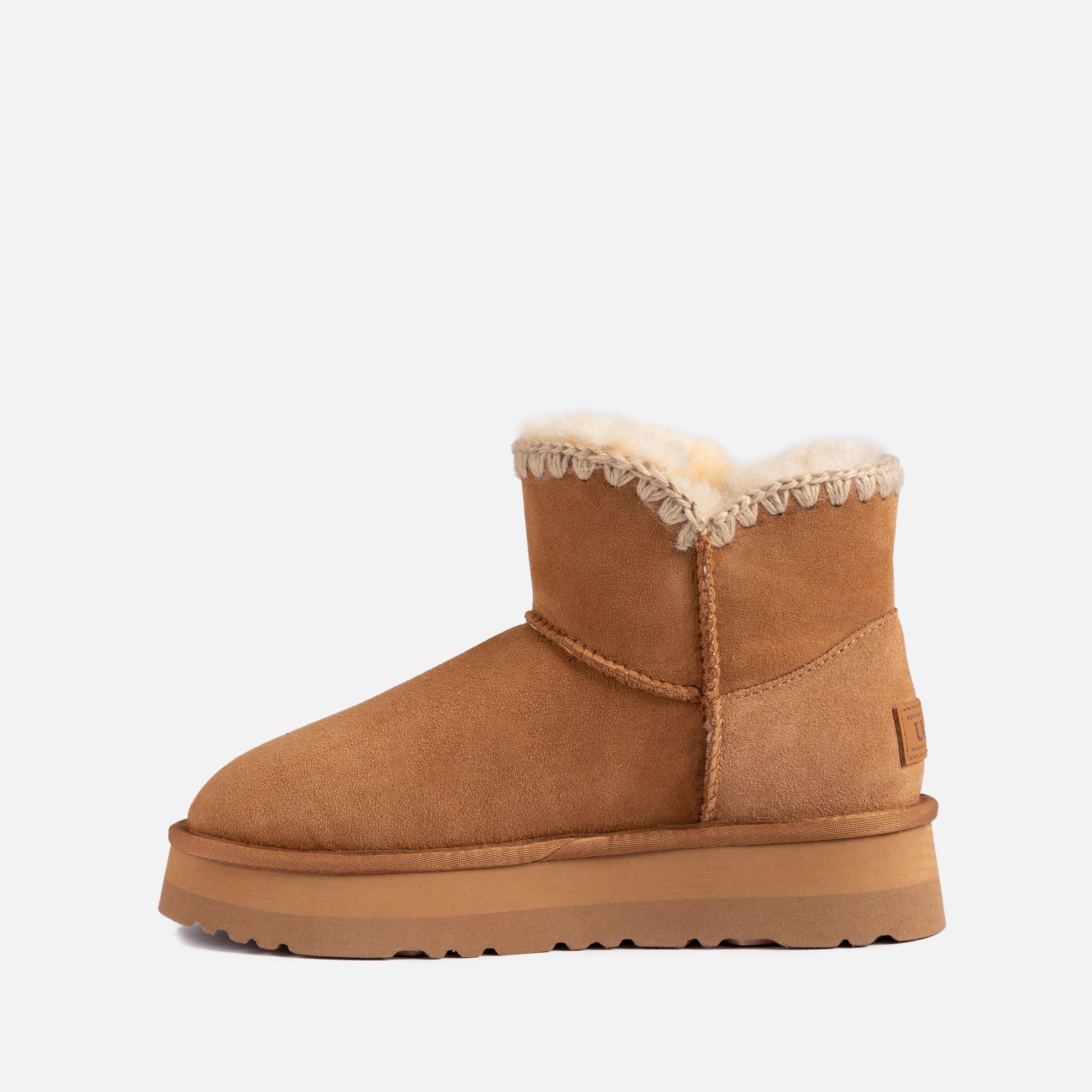 Ugg Eskimo mini ?izme s kop?om na platformu