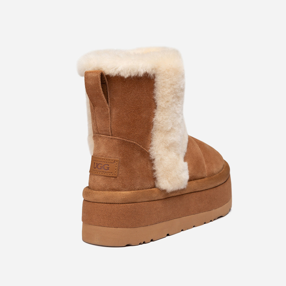 Ugg ?izme s kaktus platformom (5 cm)