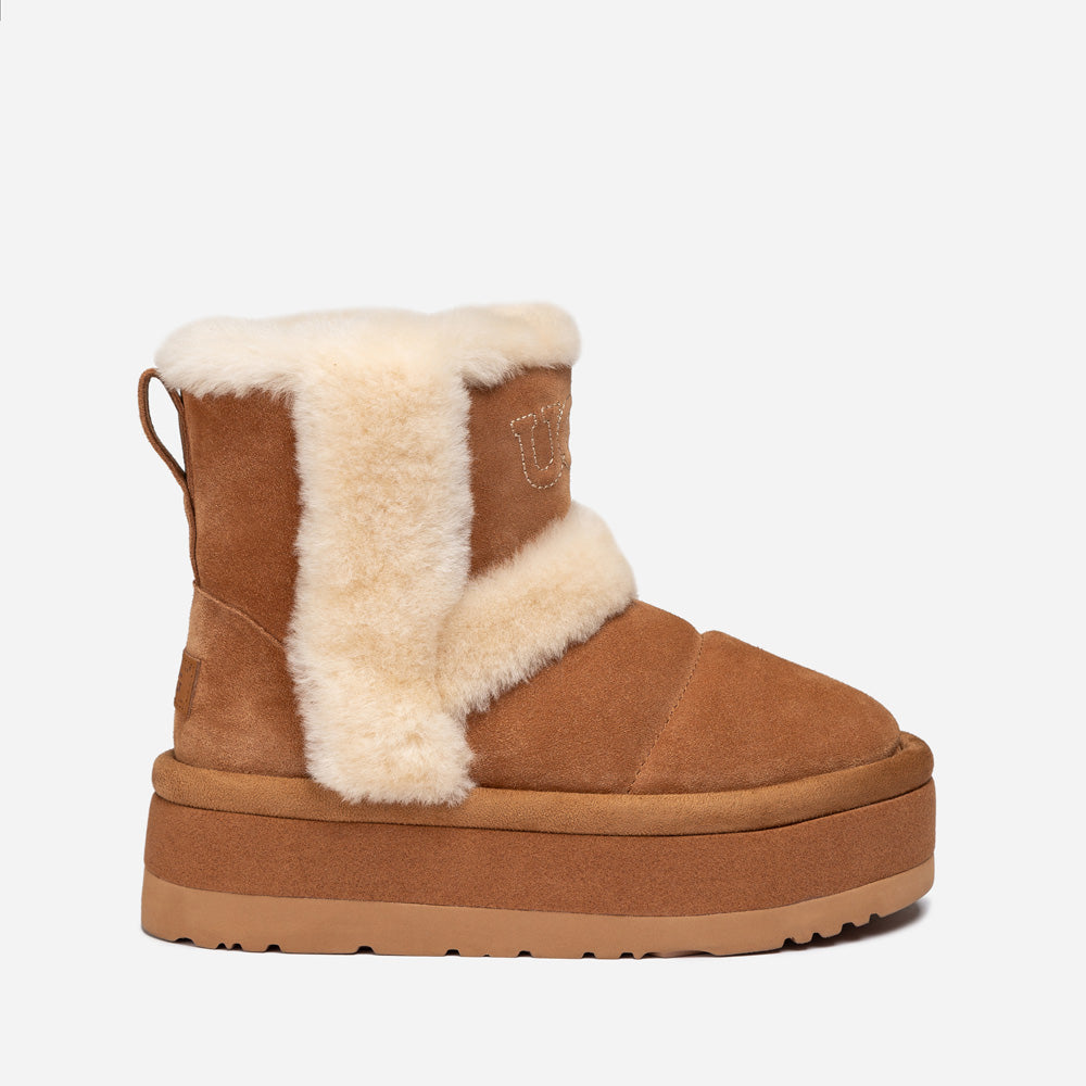Ugg ?izme s kaktus platformom (5 cm)