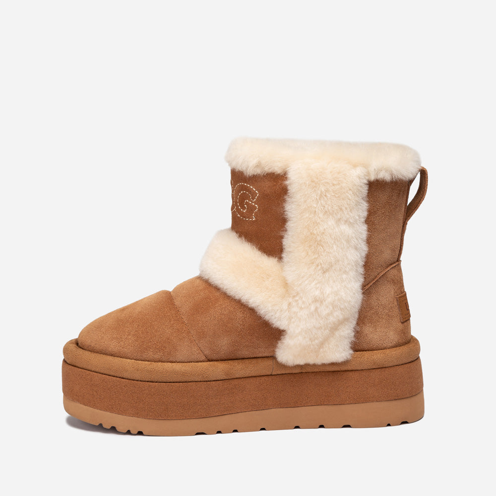 Ugg ?izme s kaktus platformom (5 cm)