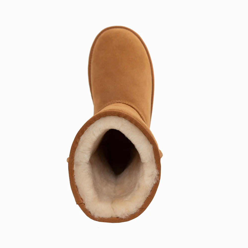 Ugg Boots autentico australiano pelle di pecora unisex lungo classico scamosciato (unisex mucca scamosciata)