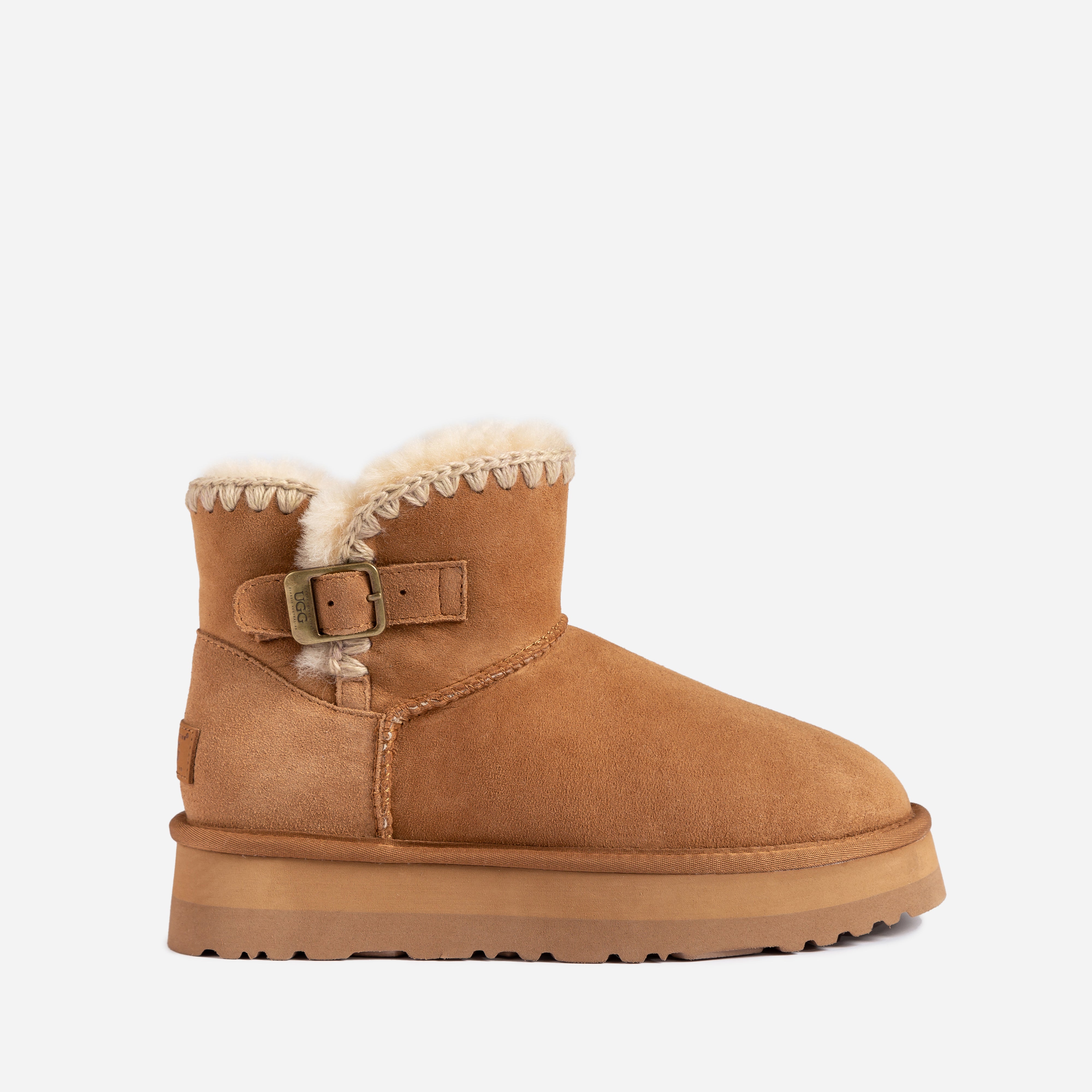 Ugg Eskimo mini ?izme s kop?om na platformu