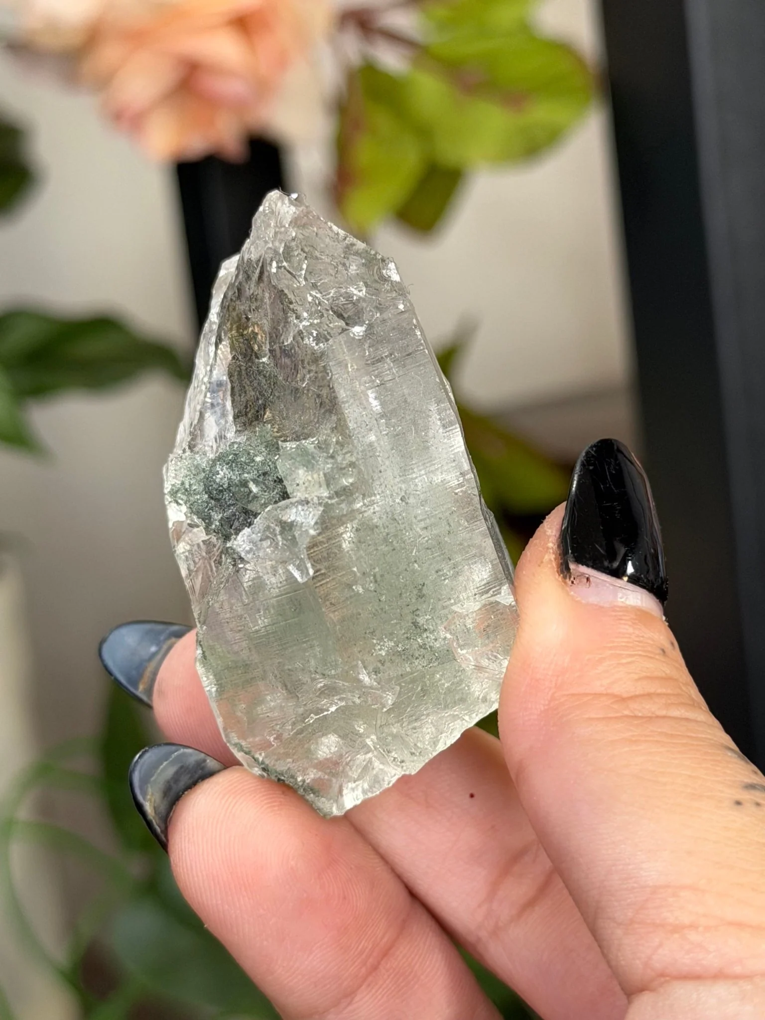 High Quality Himalayan Quartz with Chlorite Point | 49g