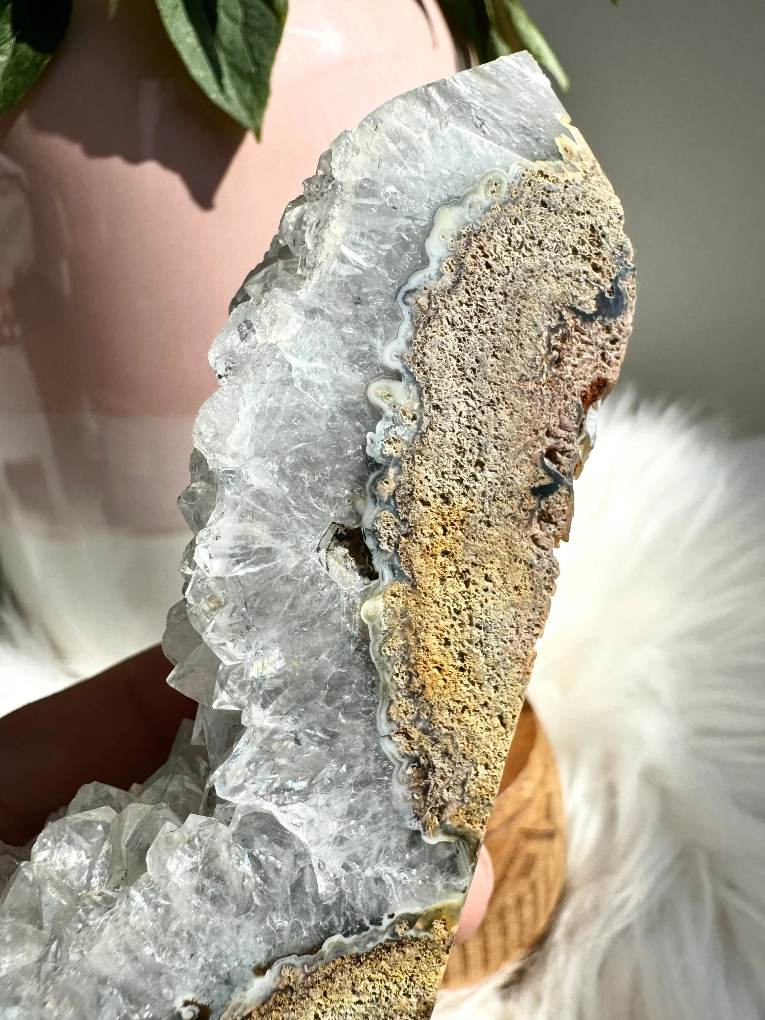 Agate with Quartz Tower | 239g
