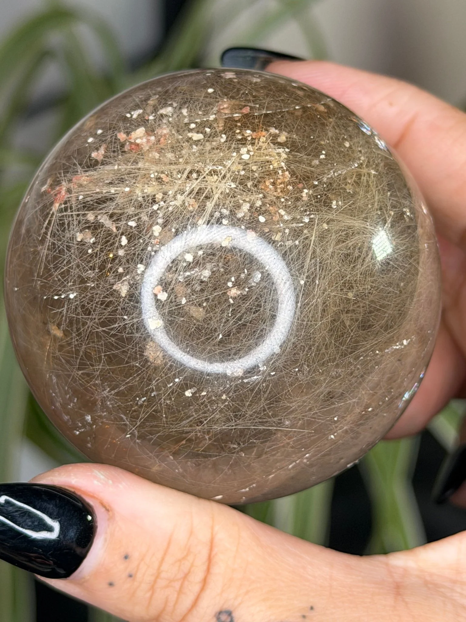 Rutilated Quartz Sphere | 253g