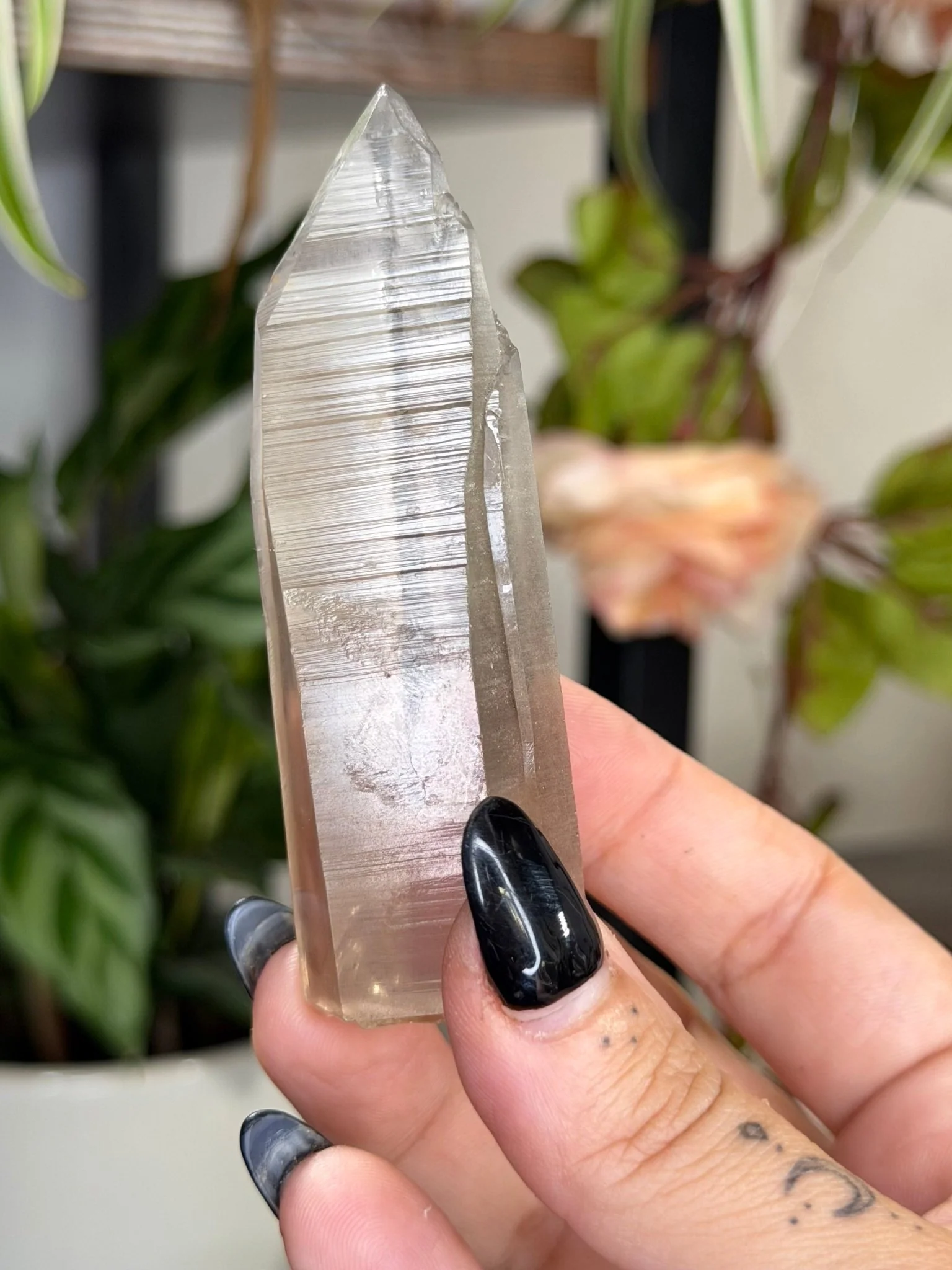 Smokey Serra do Cabral Cathedral Lemurian quartz | 68g