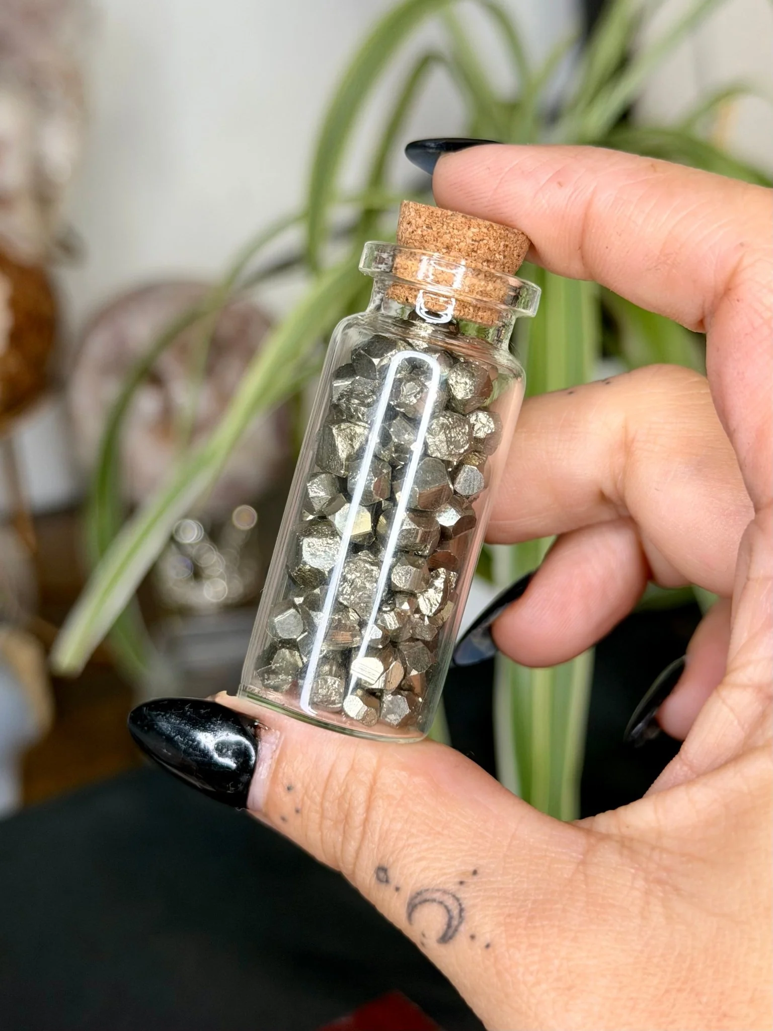 High Quality Pyrite Mini Spell Jar  | 44g