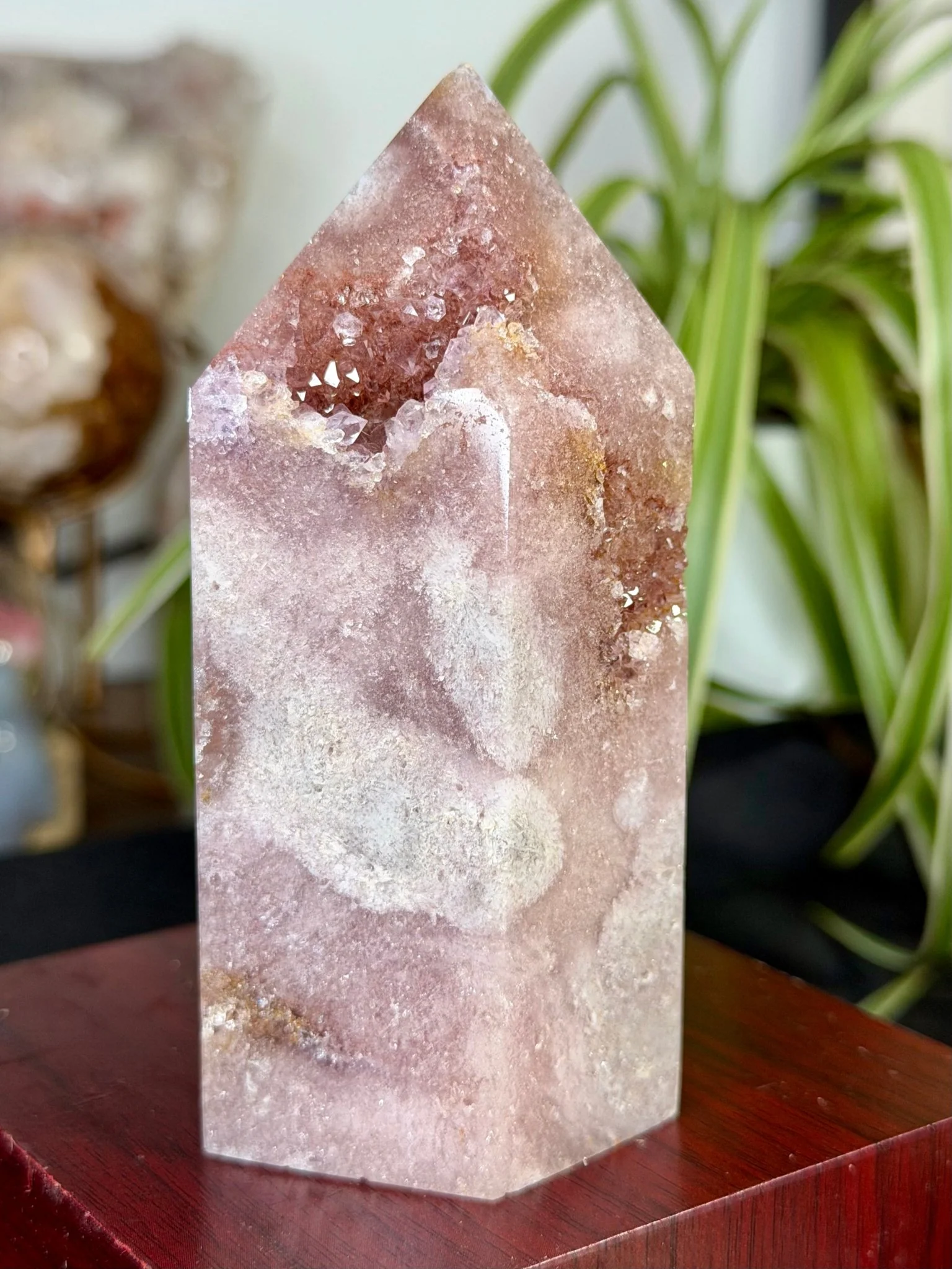 Pink Amethyst Tower |386g