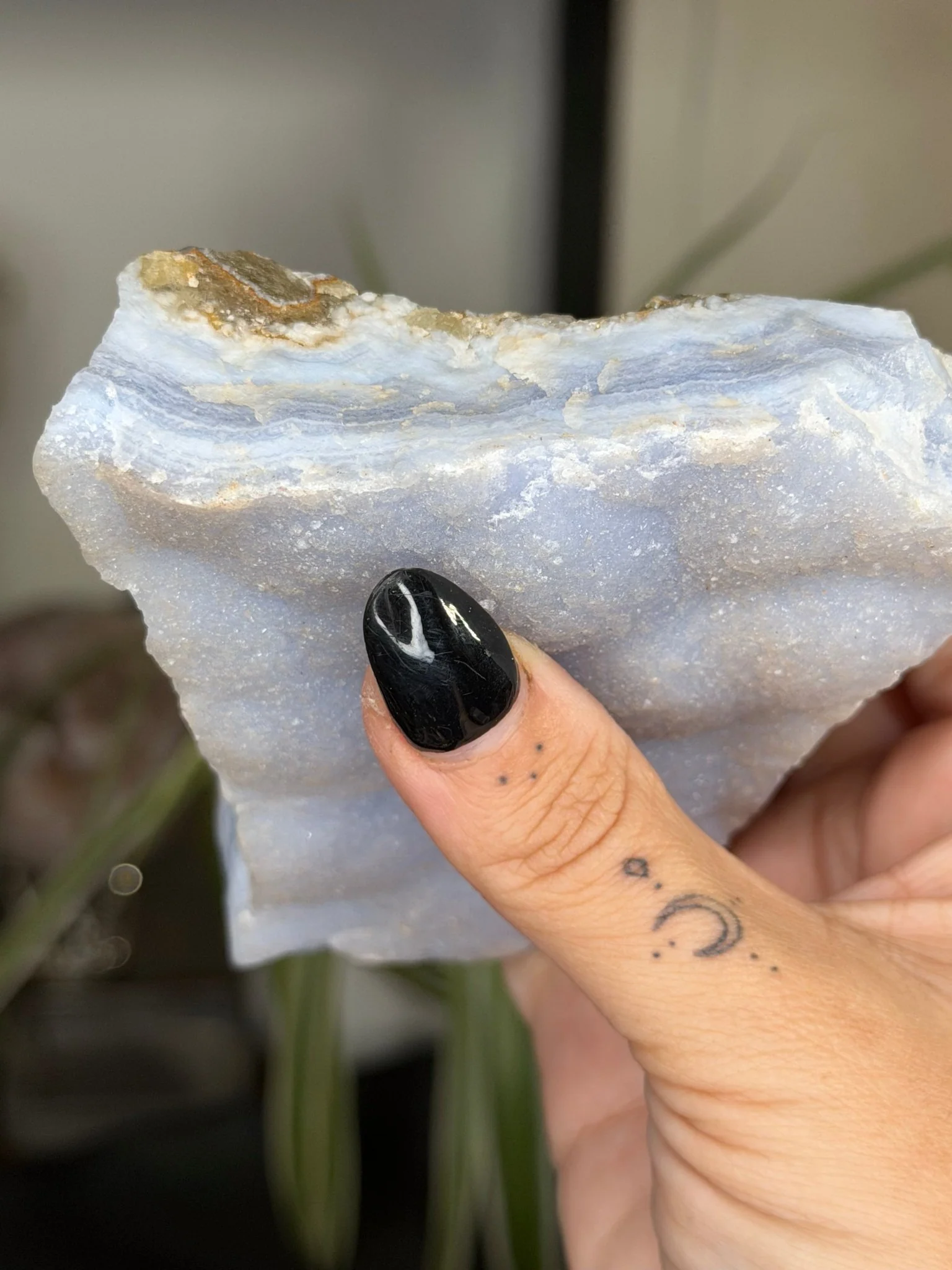 Blue Lace Specimen with Mica | 361g