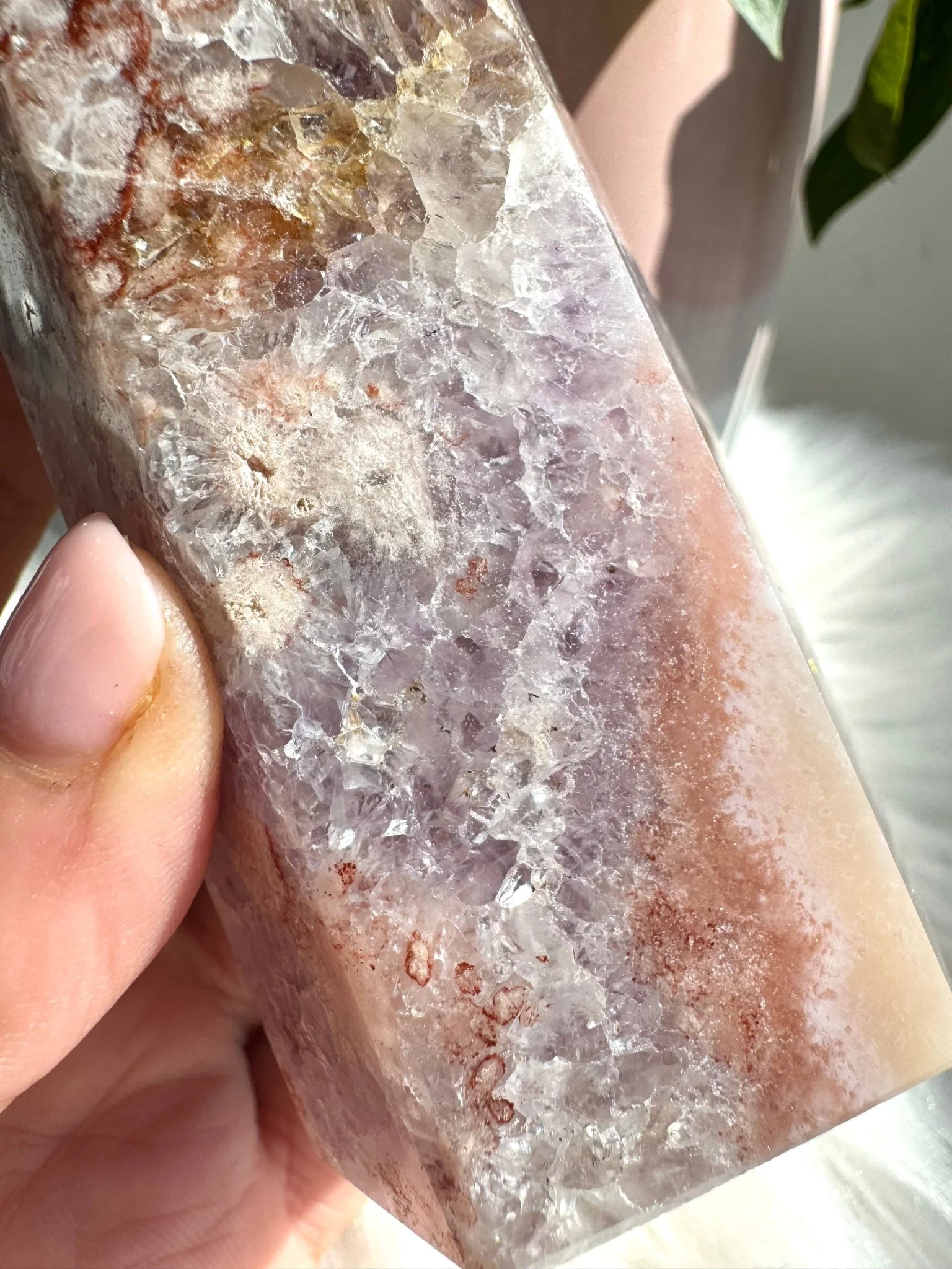 A+ Quality Pink Amethyst Tower  | 341g