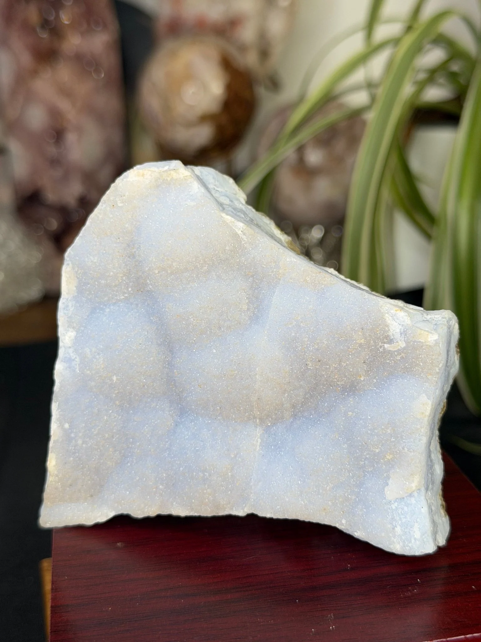 Blue Lace Specimen with Mica | 361g