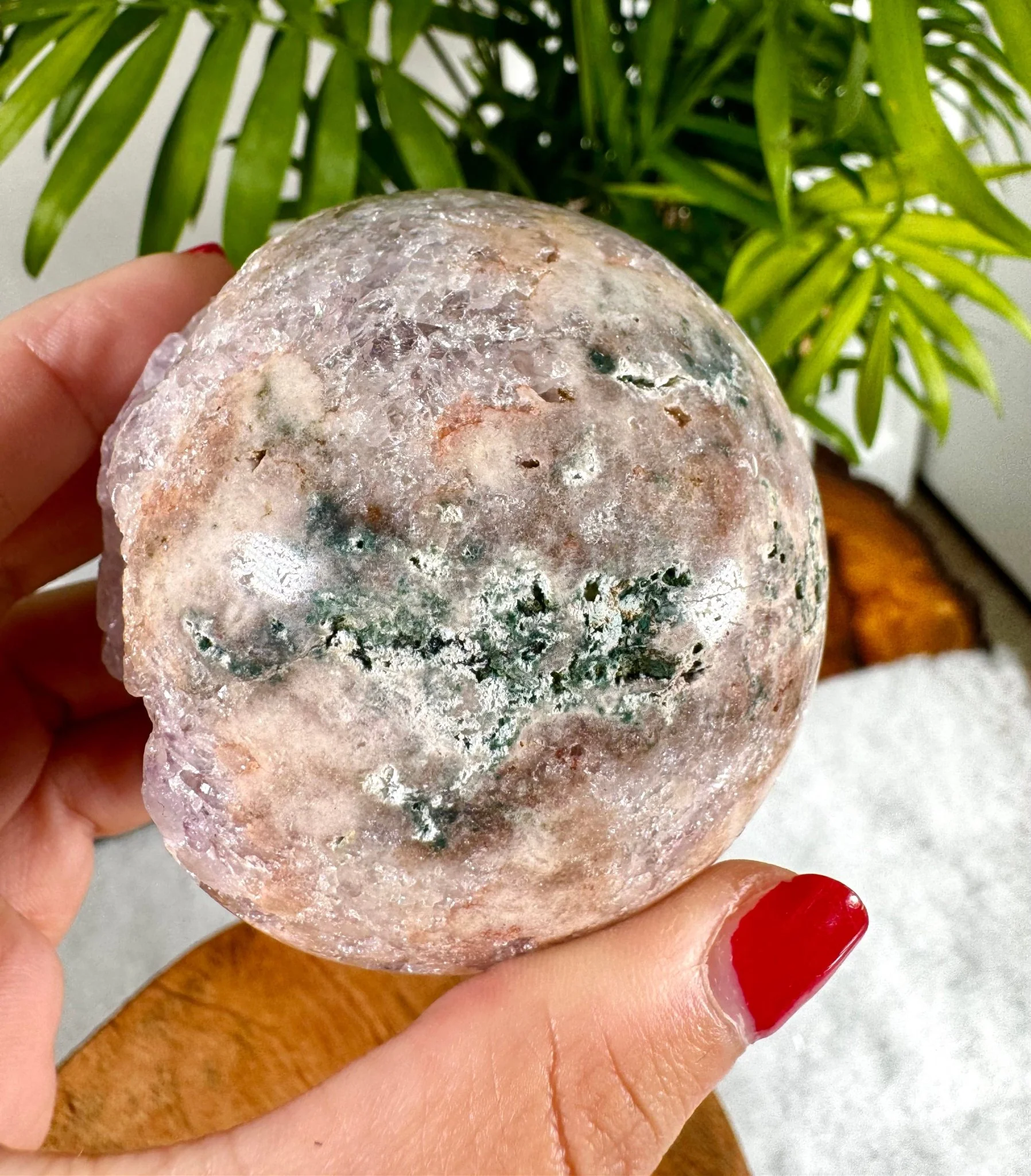 Pink Amethyst Sphere | 330g
