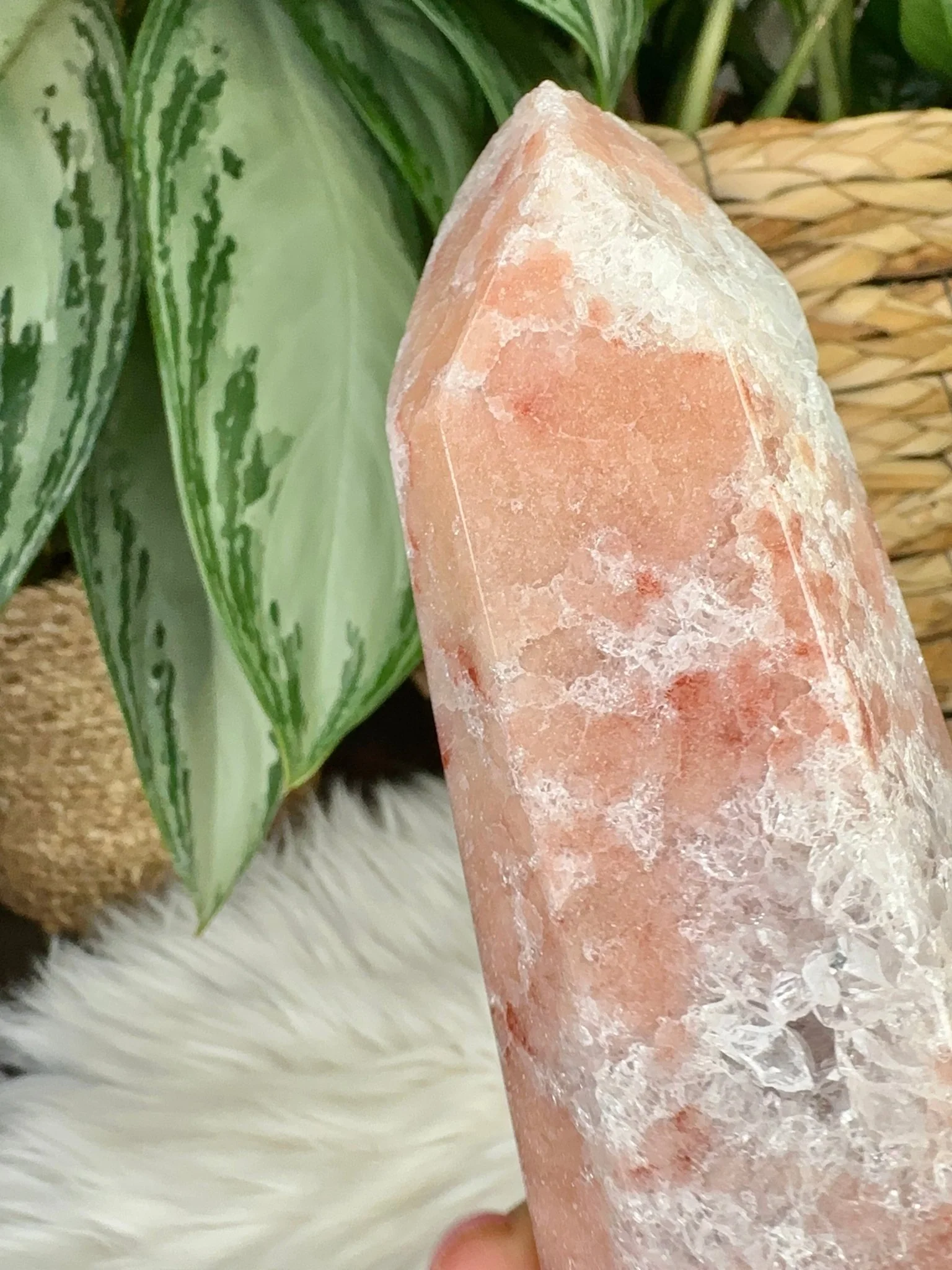 A+ Quality Pink Amethyst Tower |  300g