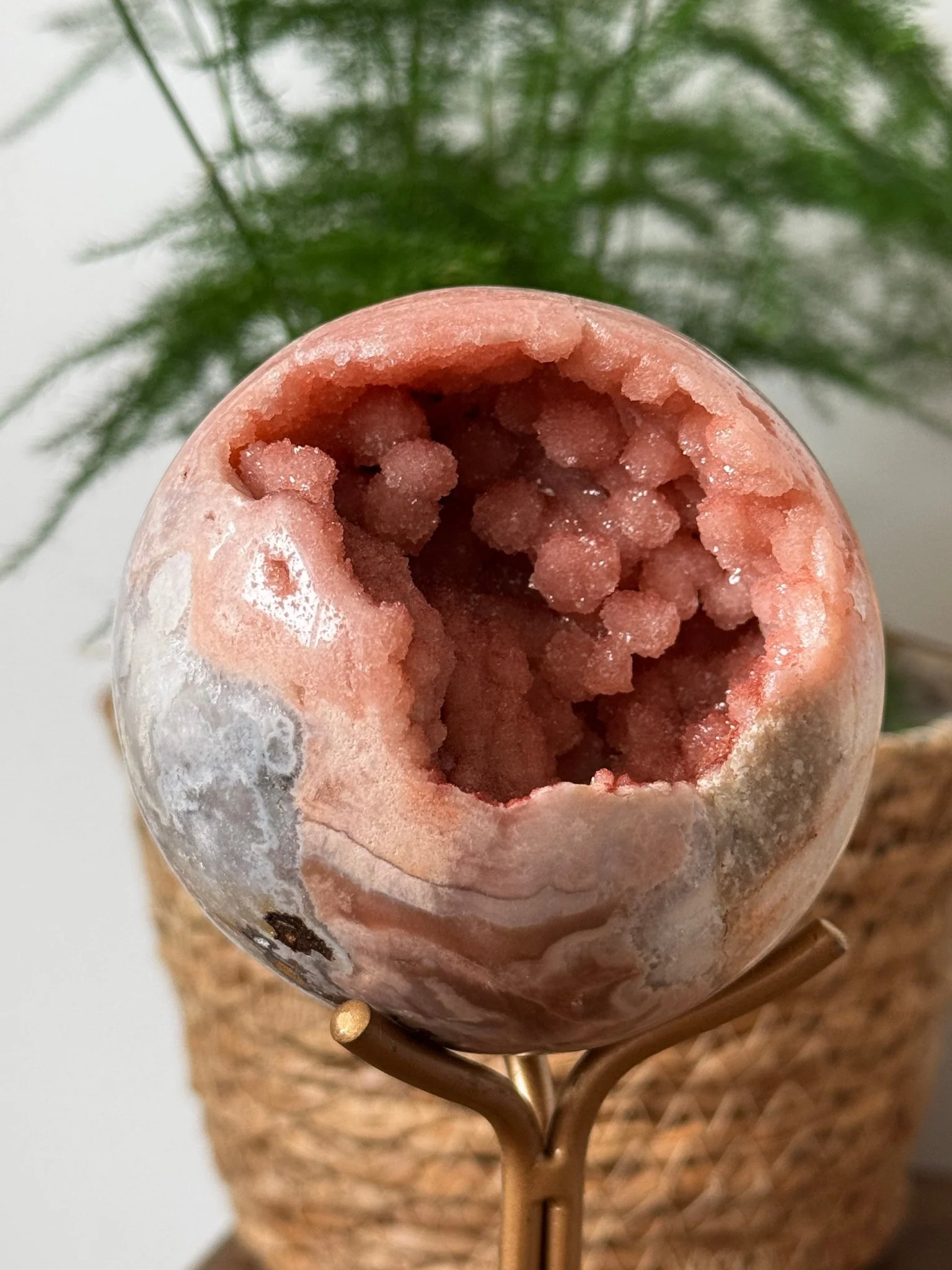 Pink Amethyst Sphere | 564g