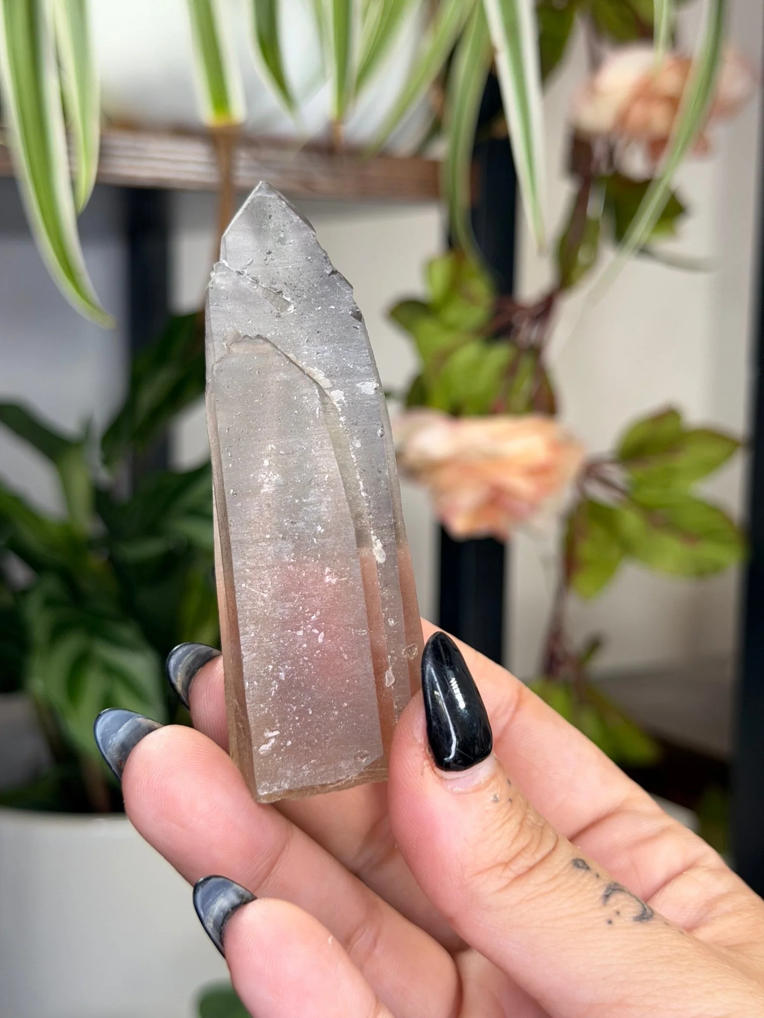 Smokey Serra do Cabral Cathedral Lemurian quartz | 68g