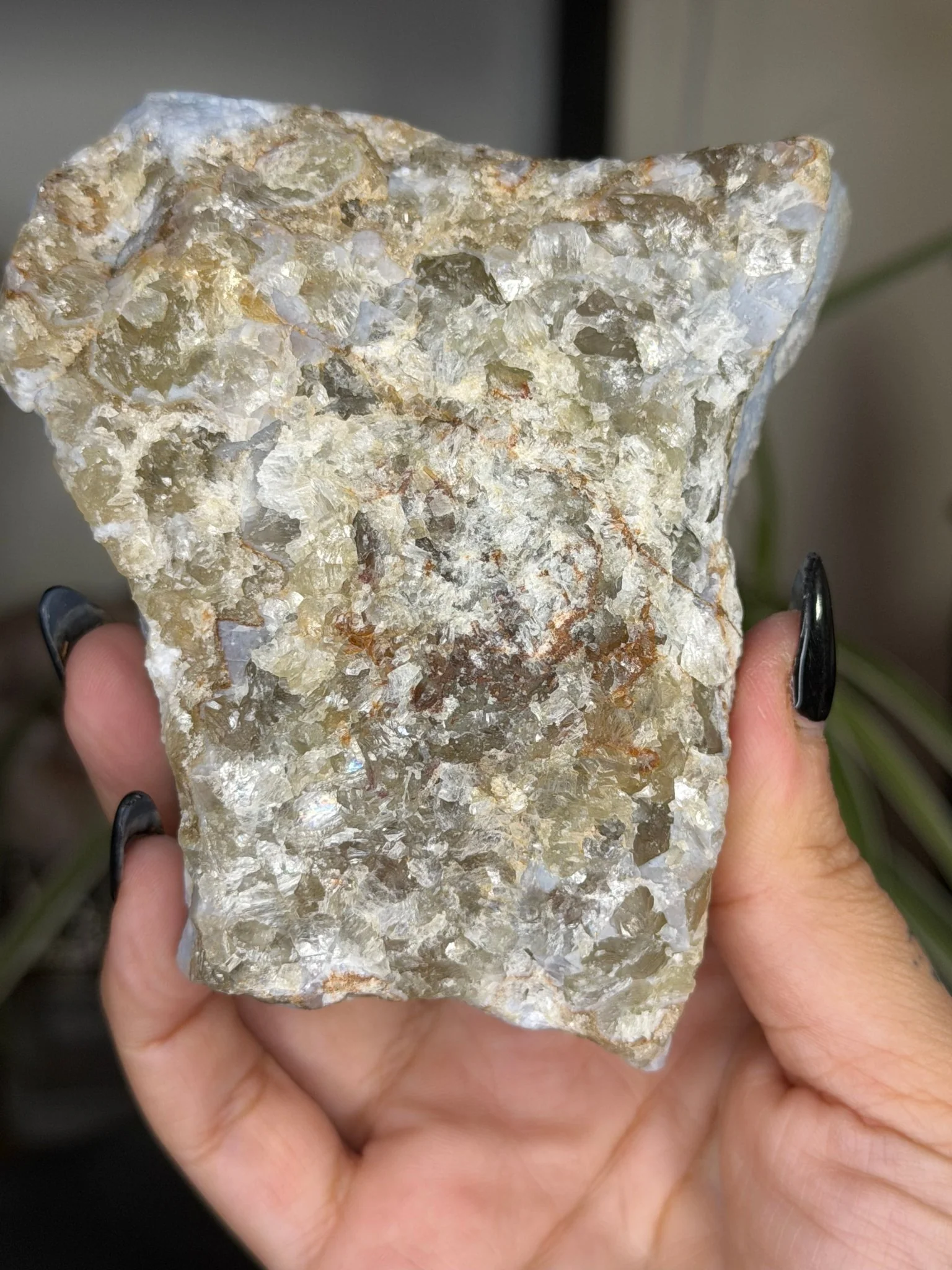 Blue Lace Specimen with Mica | 361g