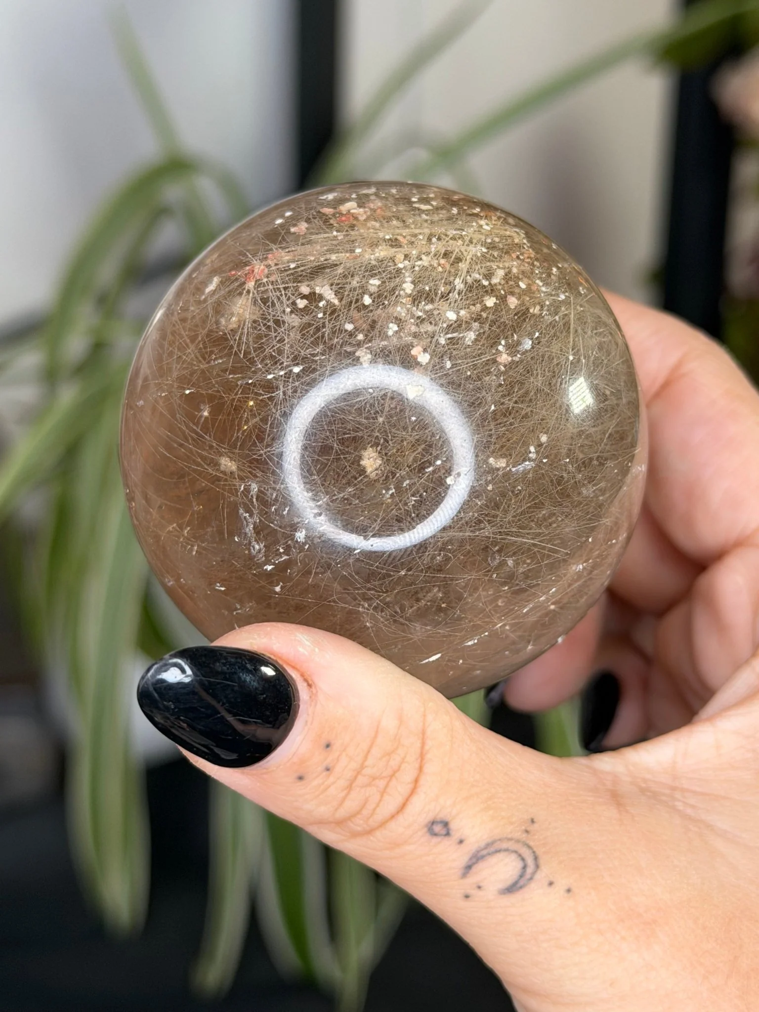 Rutilated Quartz Sphere | 253g
