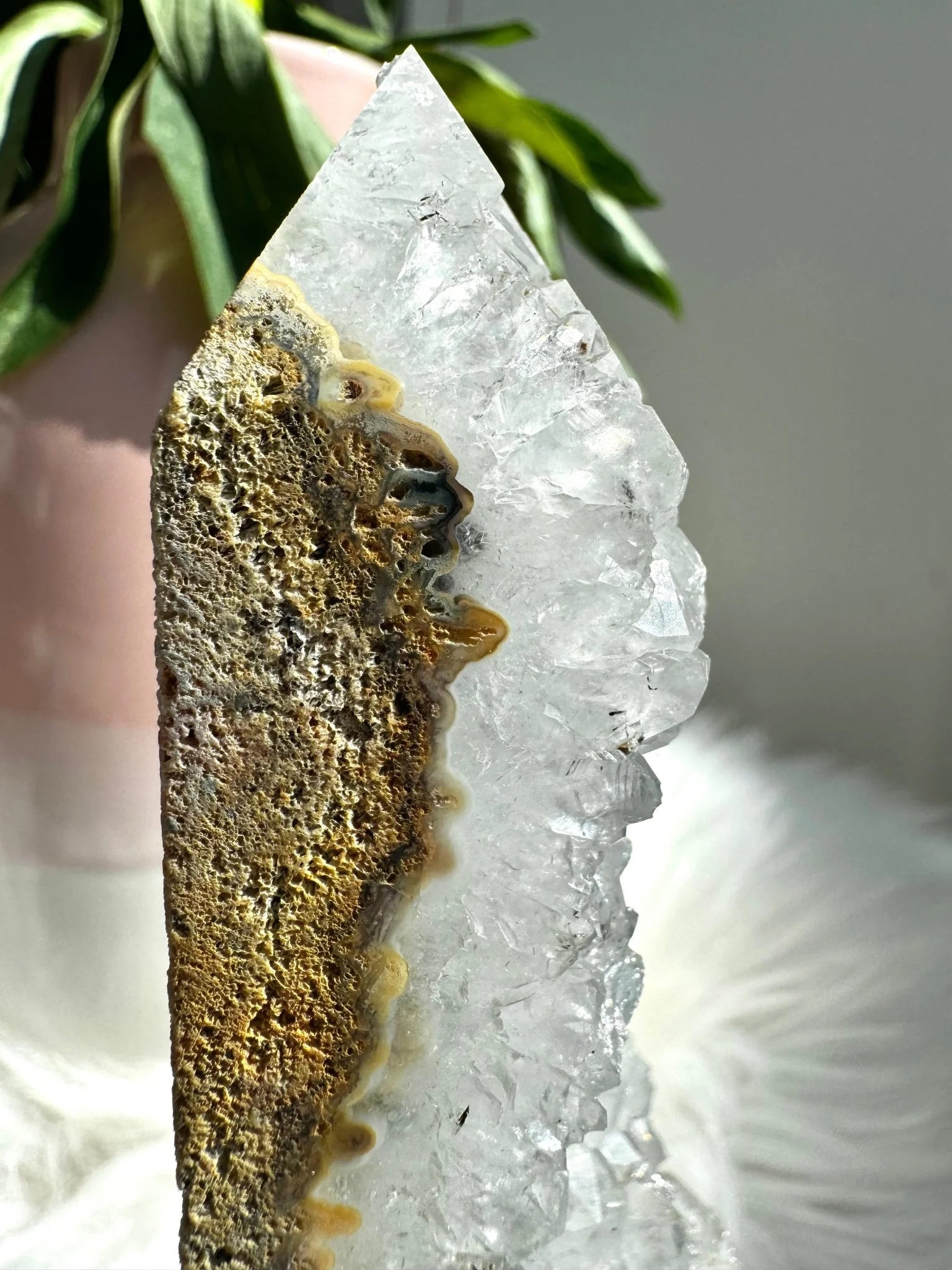 Agate with Quartz Tower | 239g