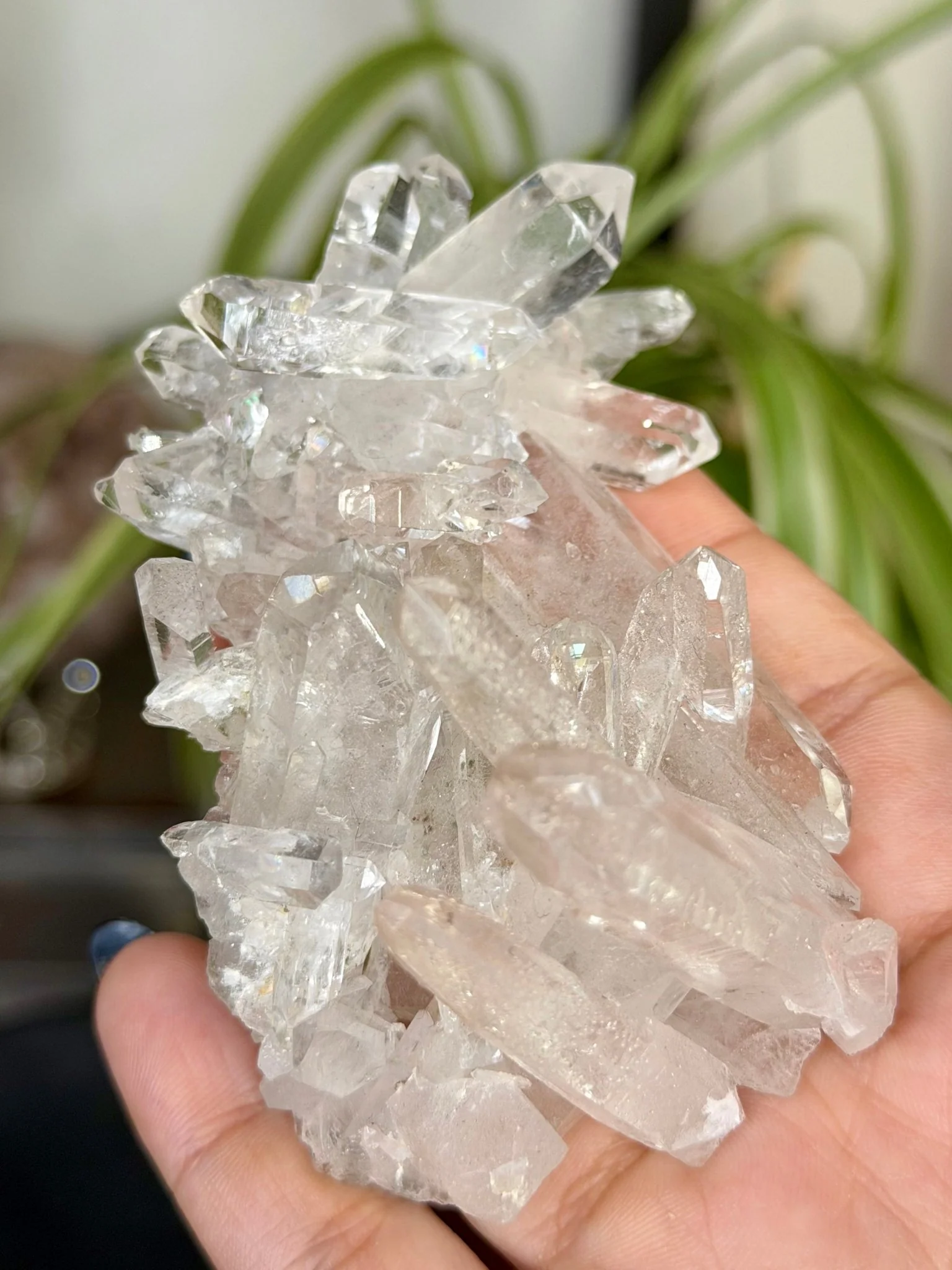 High Quality Clear Quartz Cluster |106g