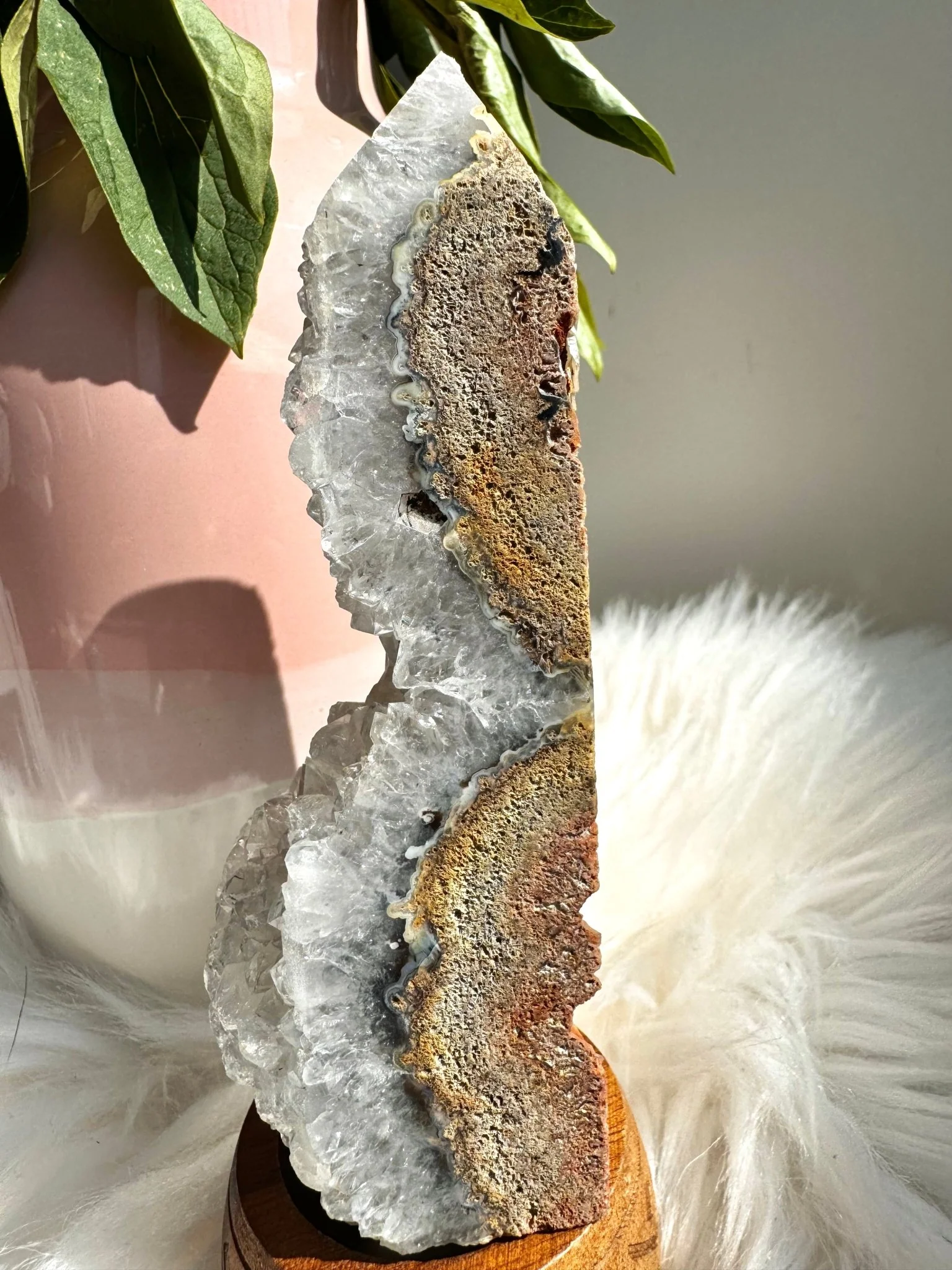 Agate with Quartz Tower | 239g