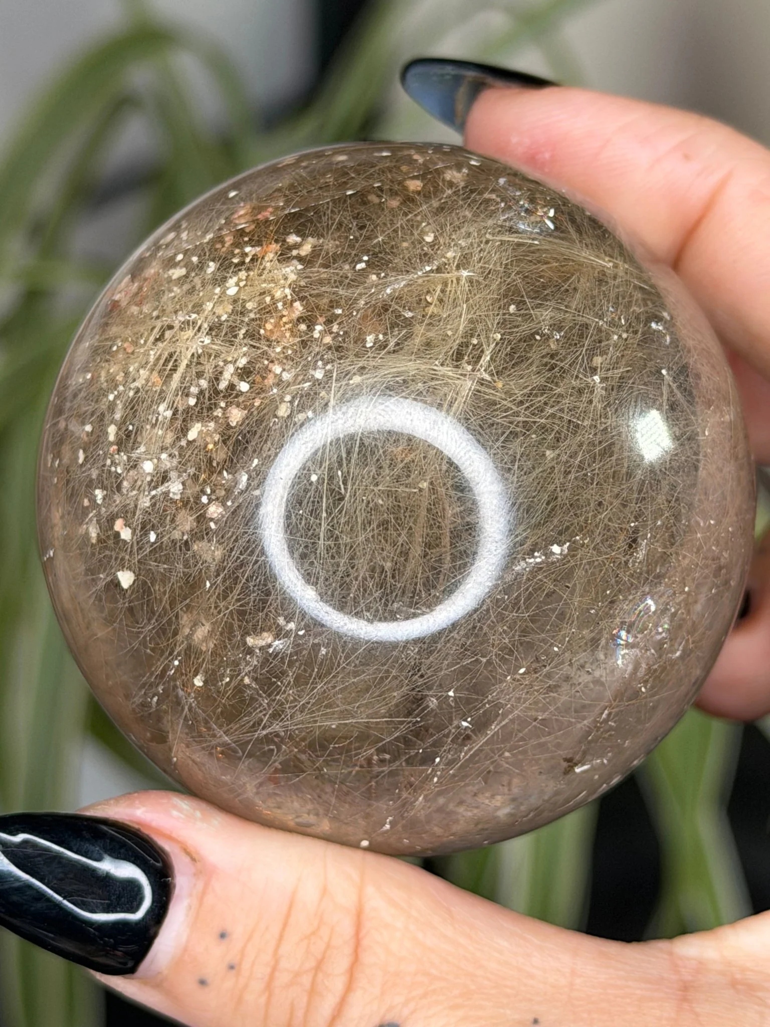 Rutilated Quartz Sphere | 253g