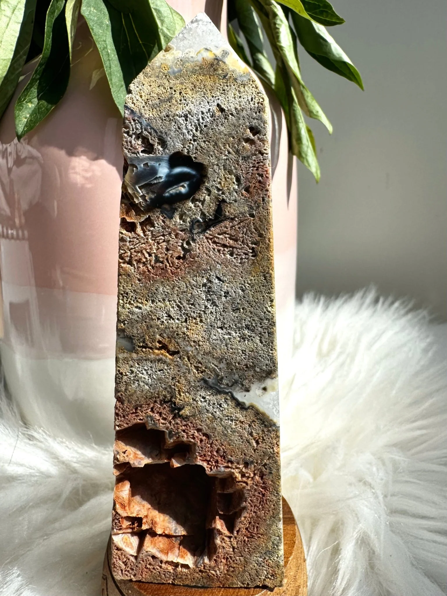 Agate with Quartz Tower | 239g